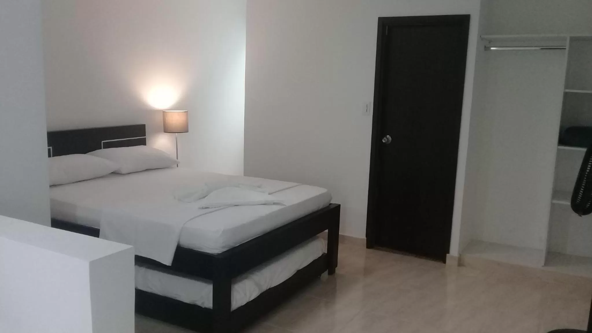 Bed in Hotel Residencias la CH