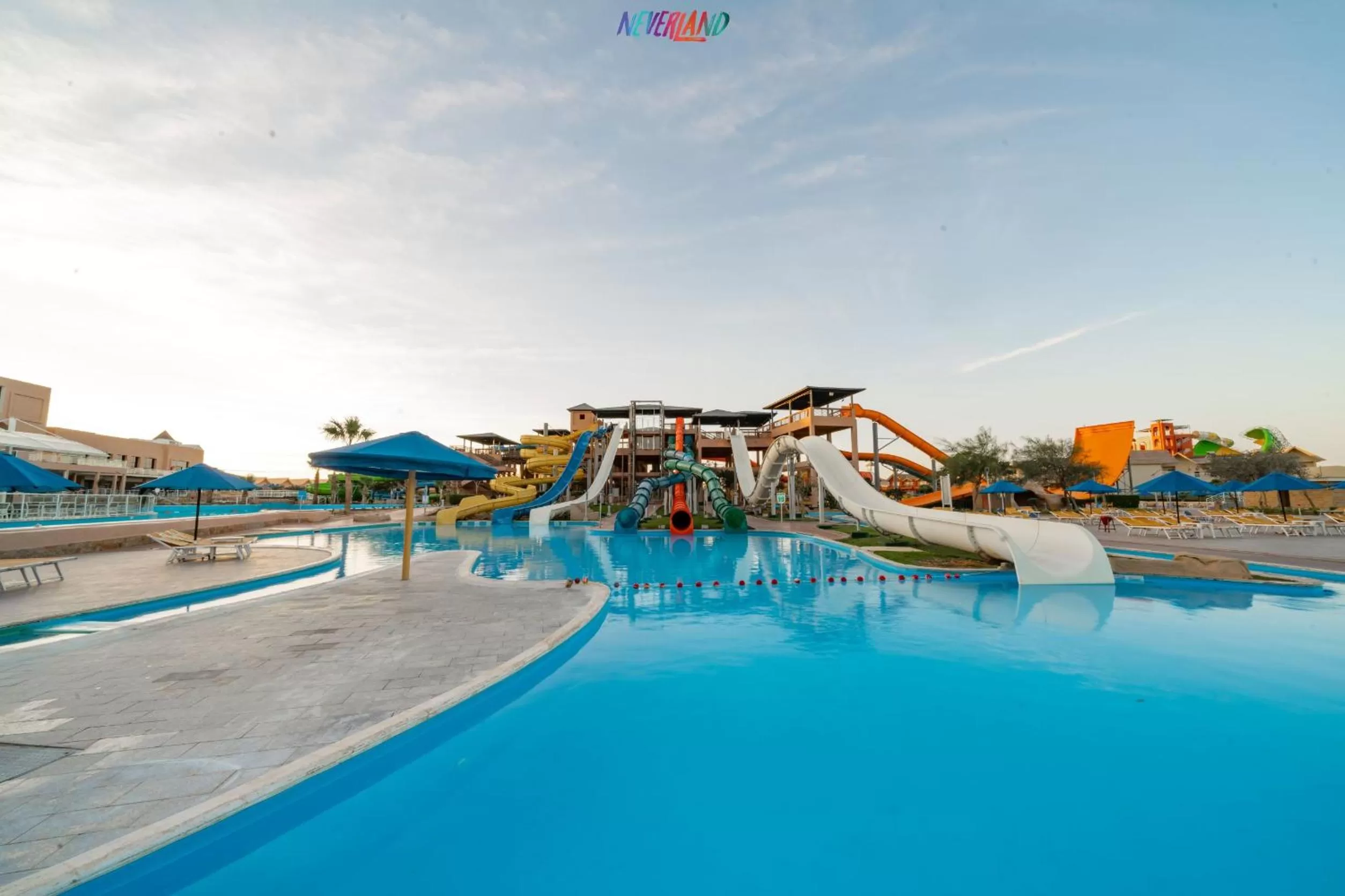 Aqua park in Neverland City Hurghada - Pickalbatros