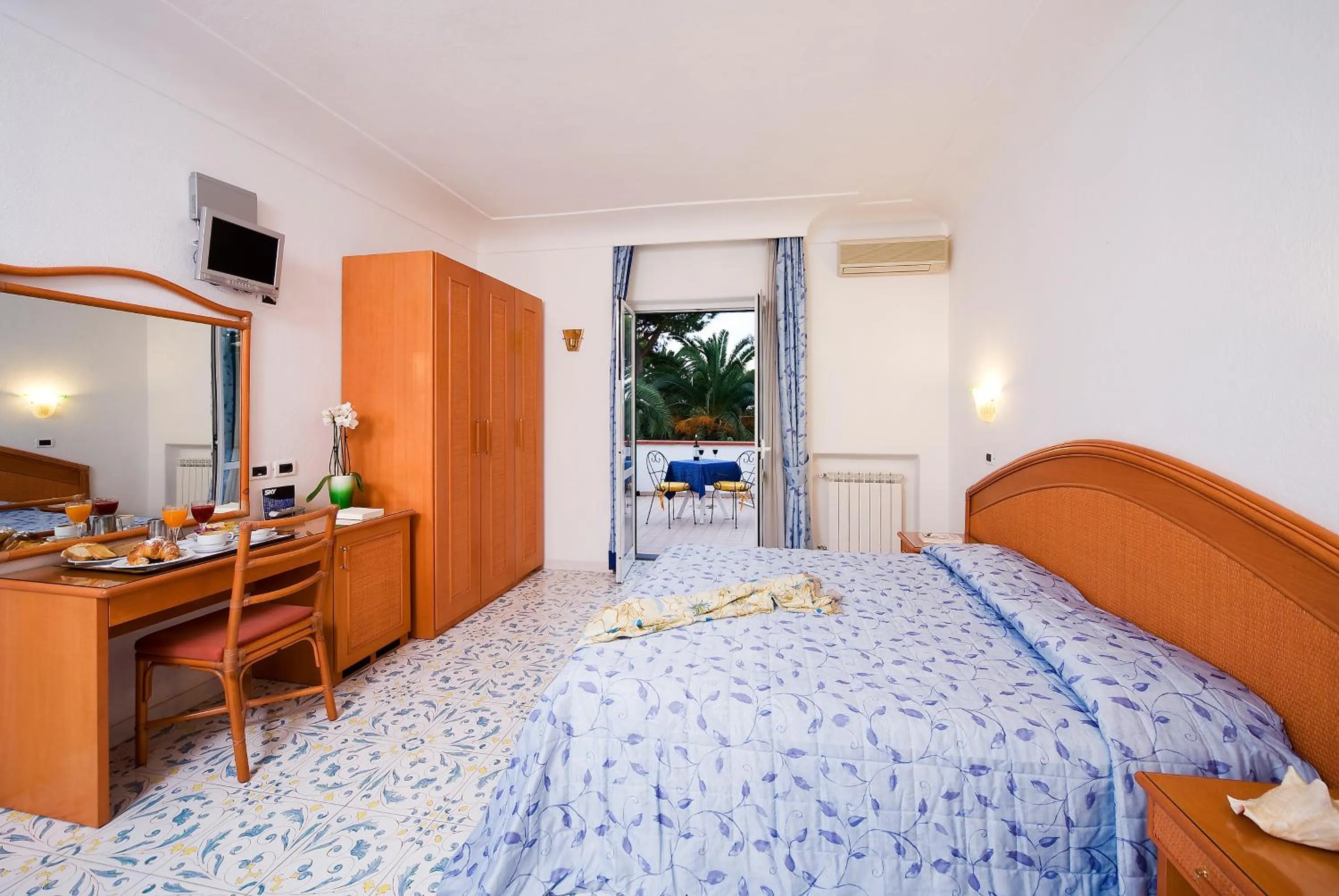 Bed in Park Hotel Terme Mediterraneo