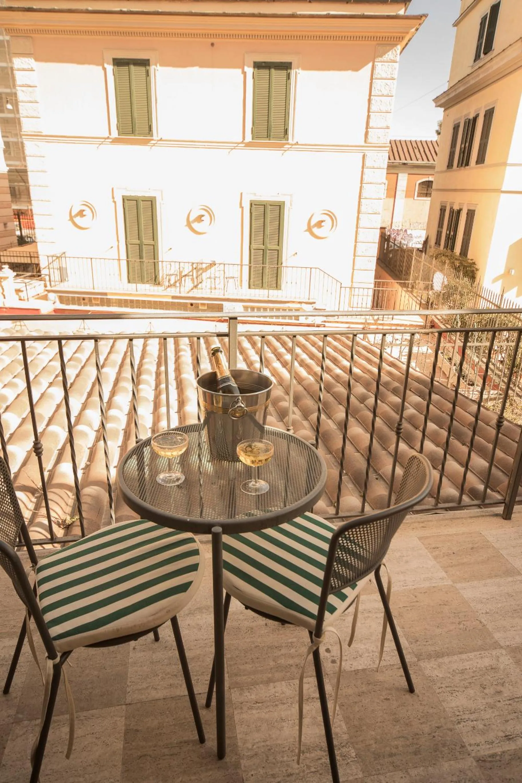 Balcony/Terrace in Hotel Donatello