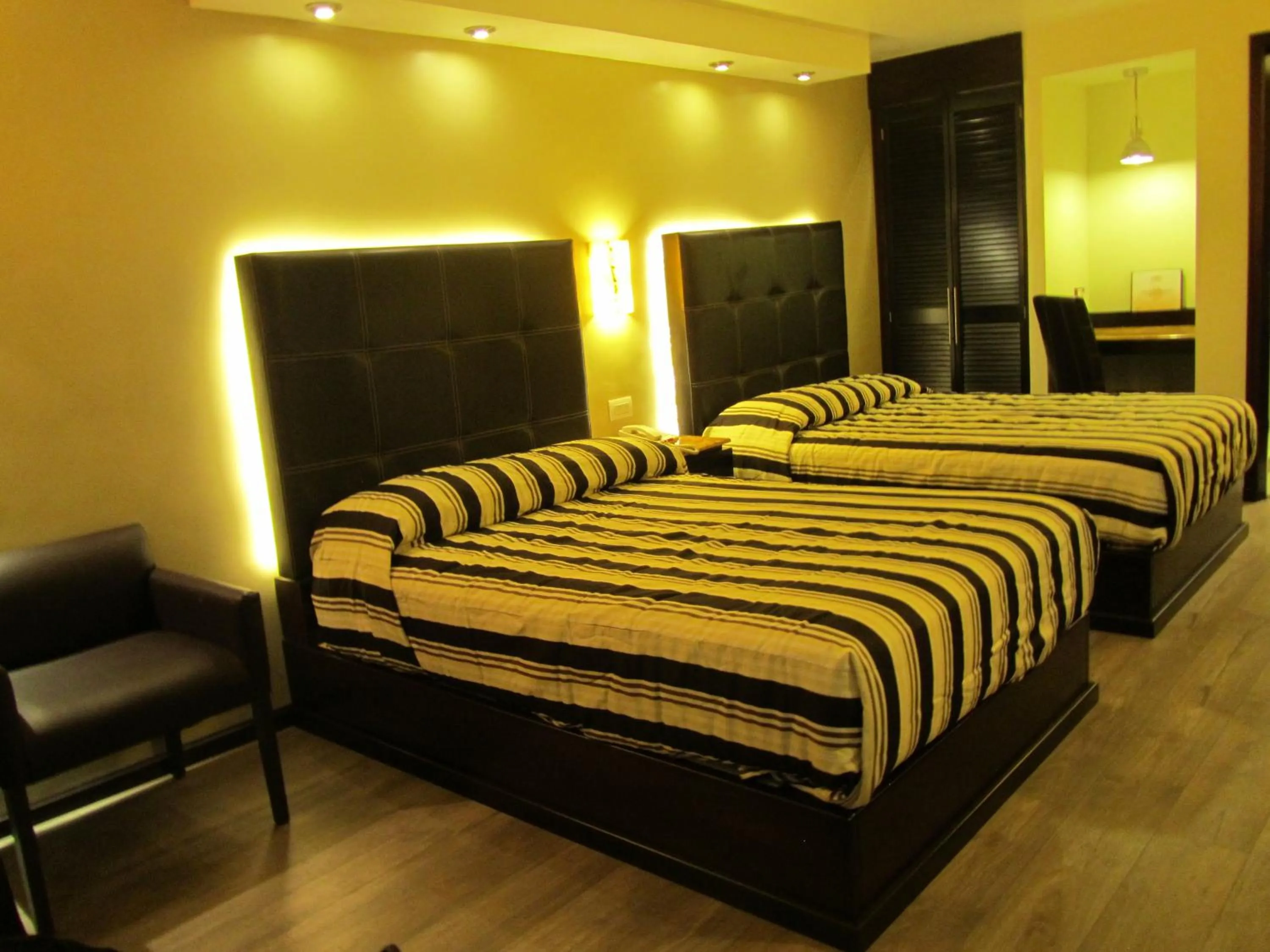 Bed in Hotel Colonial