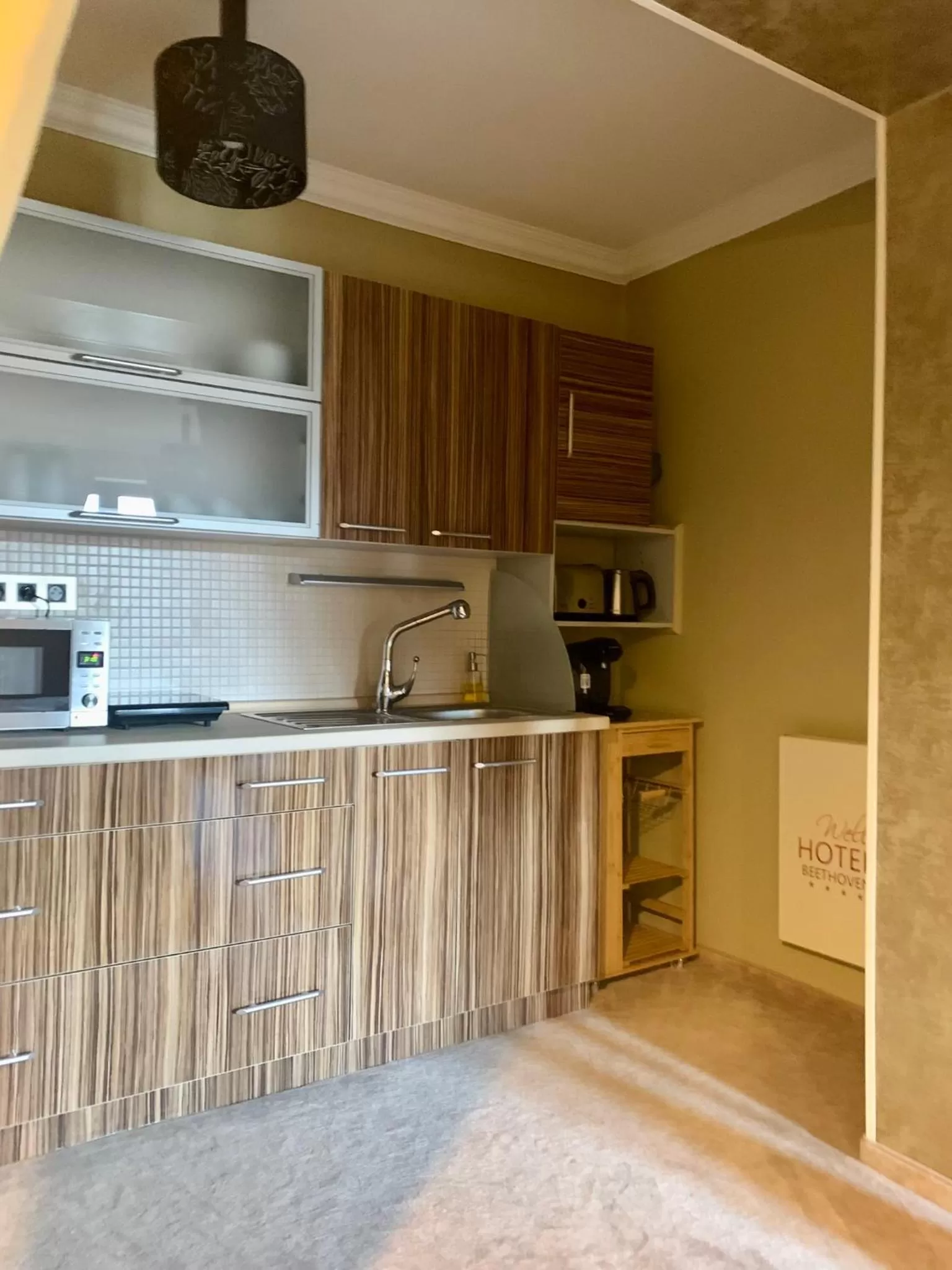 kitchen, Kitchen/Kitchenette in Wellness Hotel Beethoven