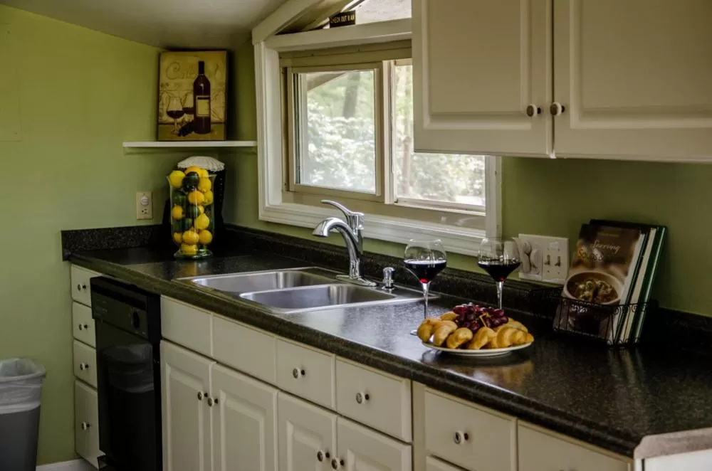 Kitchen or kitchenette in Asheville Cabins of Willow Winds