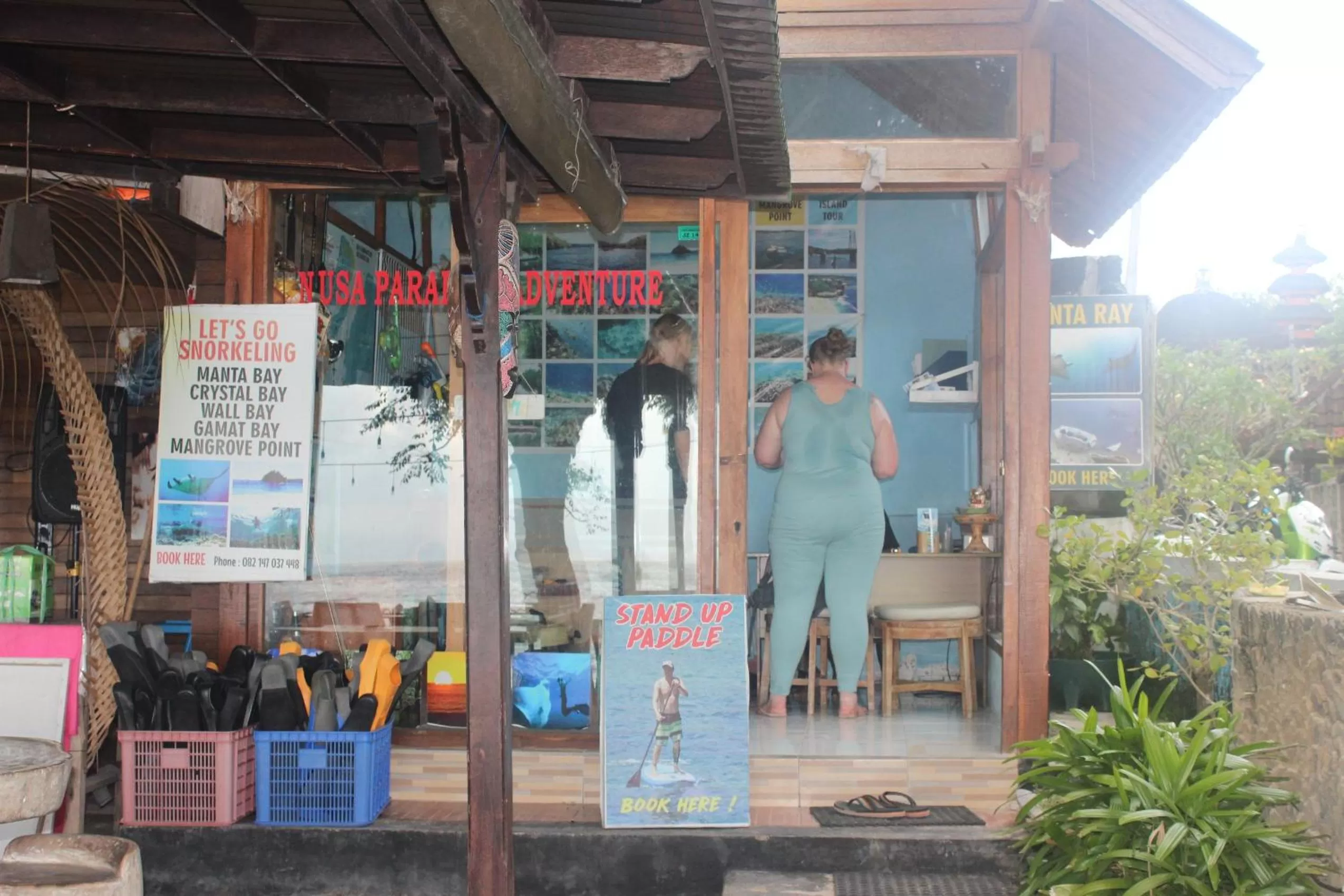 Snorkeling in Sanghyang Bay Villas