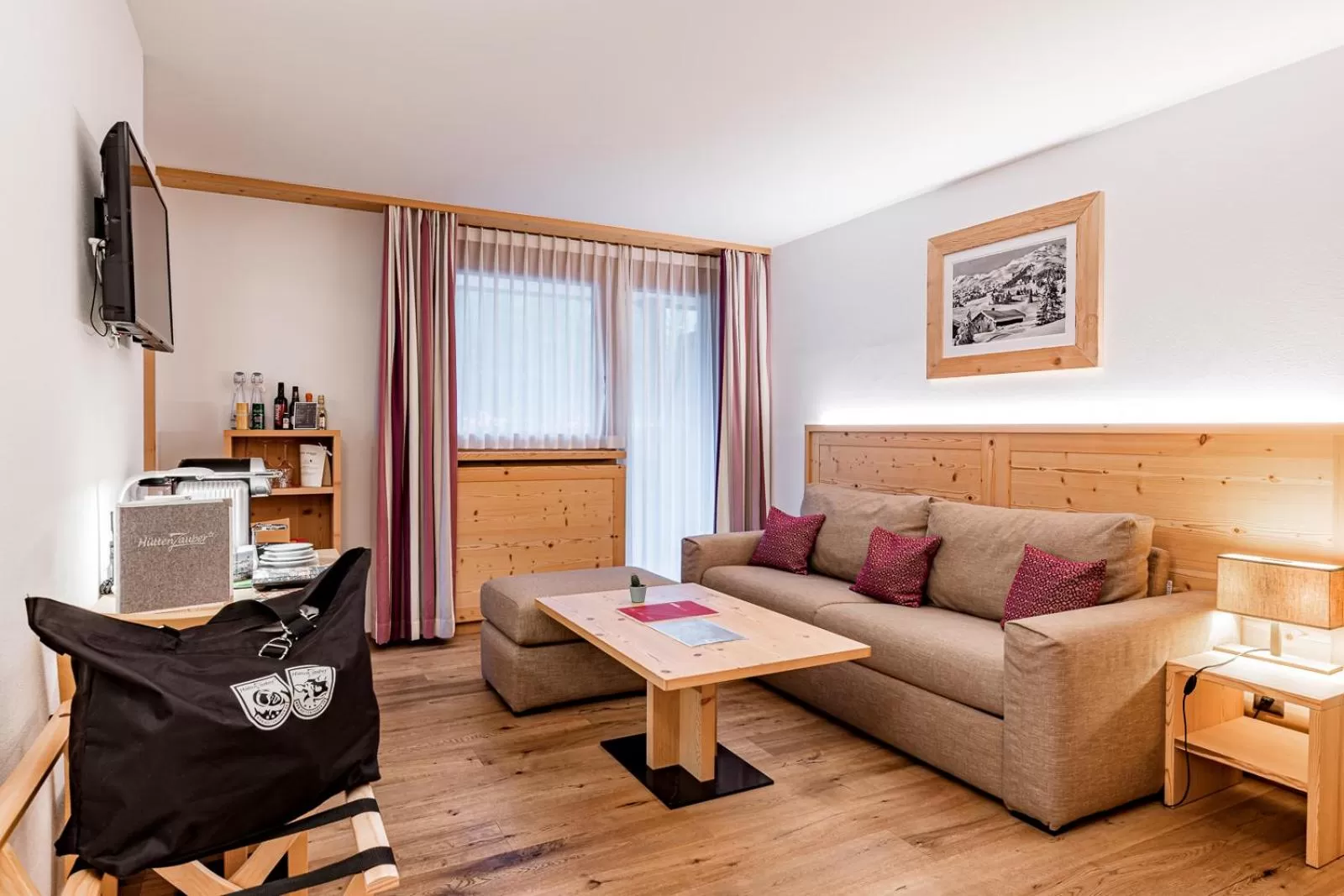 Living room in Hotel Sarain Active Mountain Resort