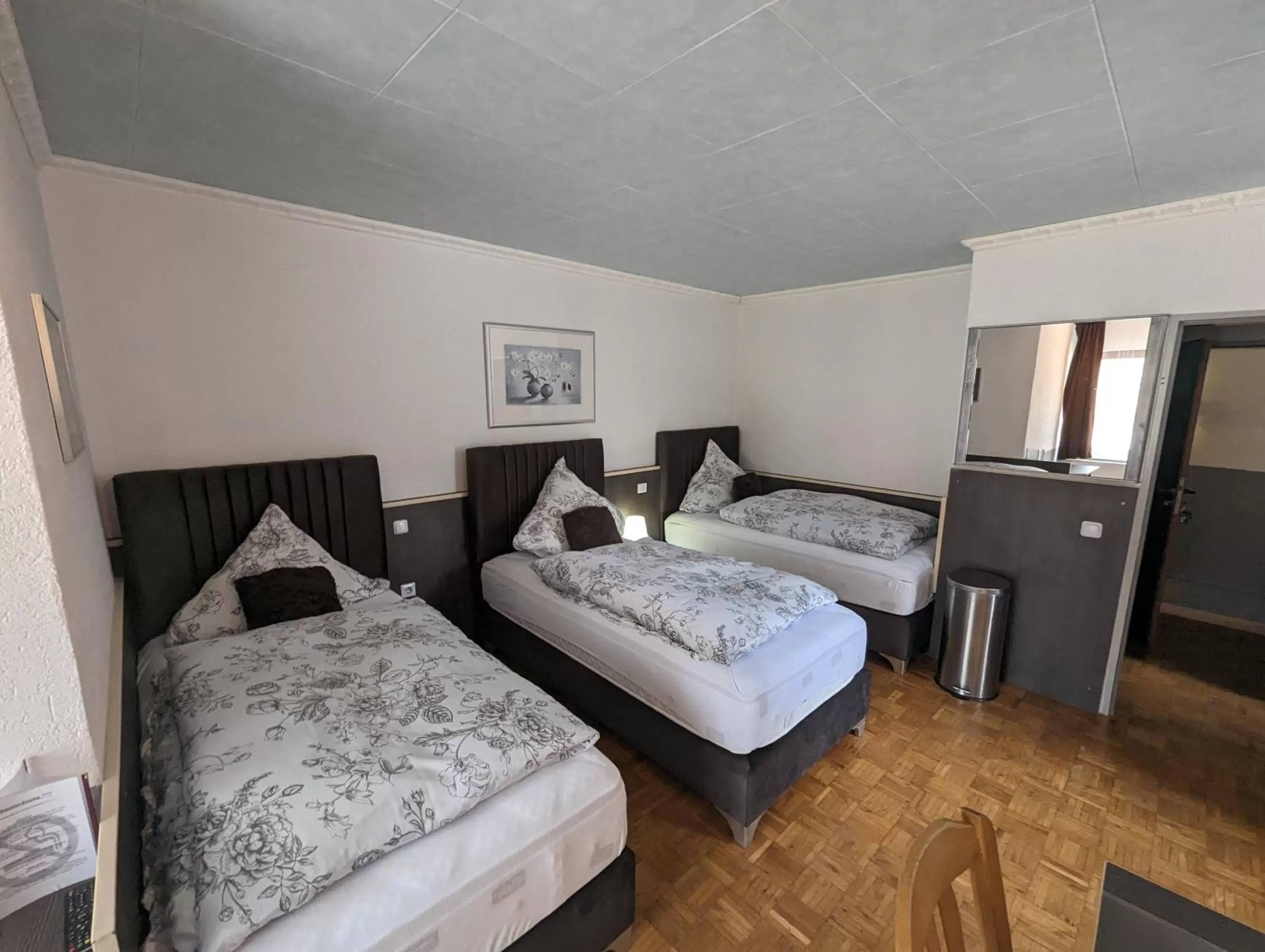 Bed in Hotel Eiserner Anton