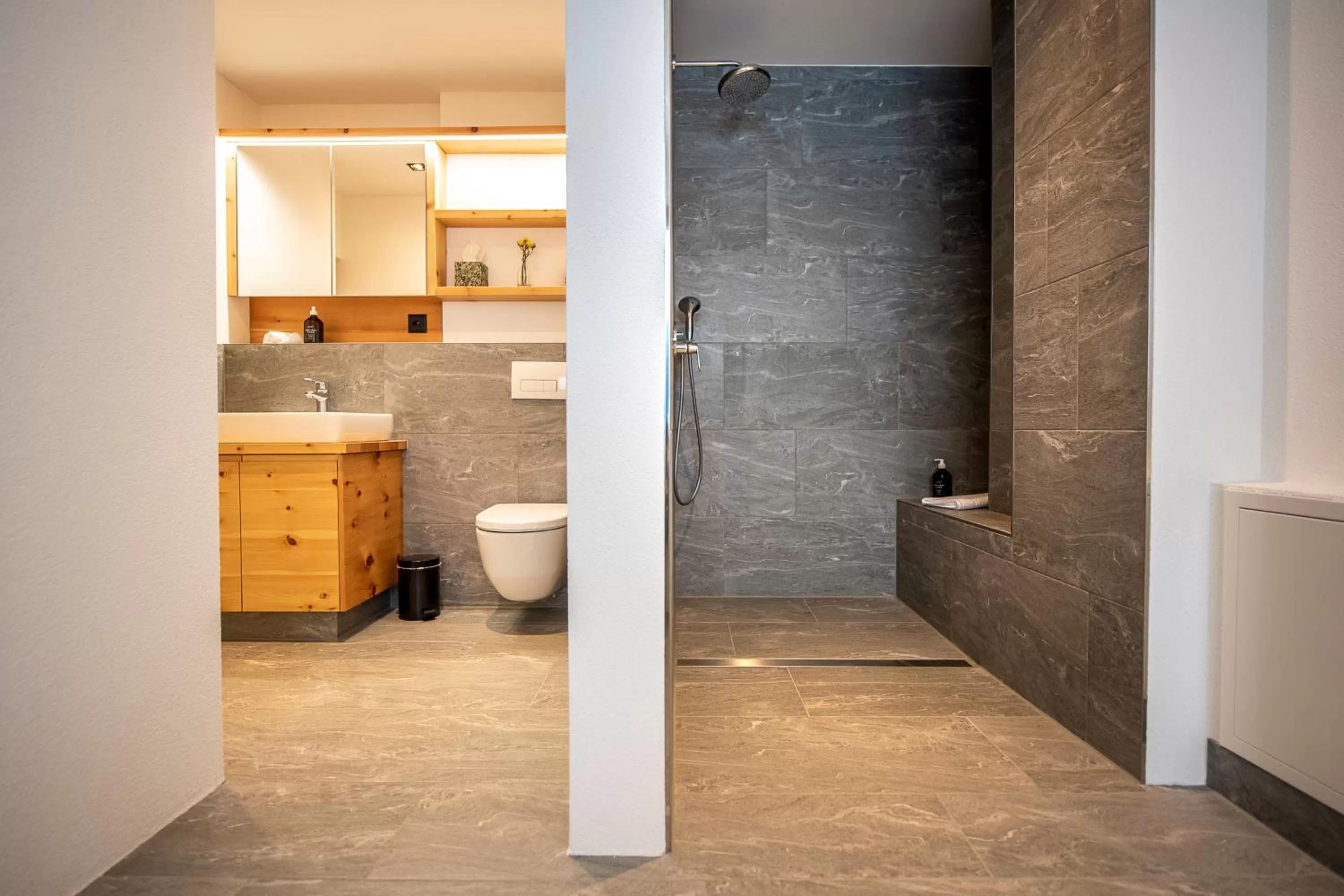 Bathroom in Flem Mountain Lodge
