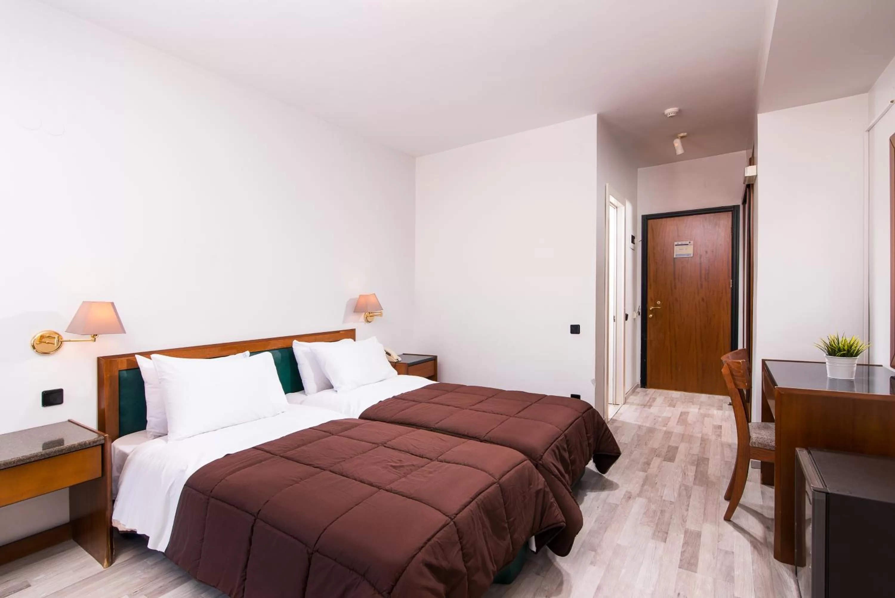 Bedroom, Bed in Hotel Aigli