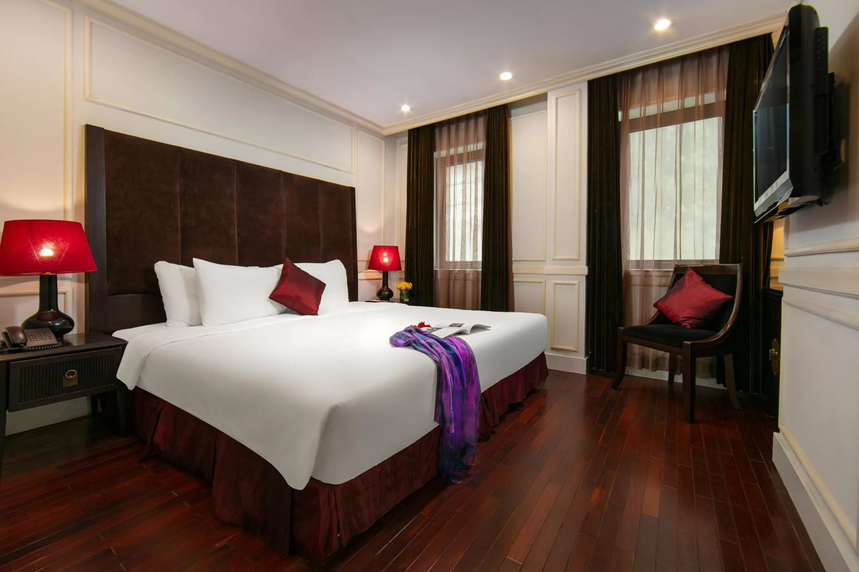 Bedroom, Bed in Hanoi Boutique Hotel & Spa