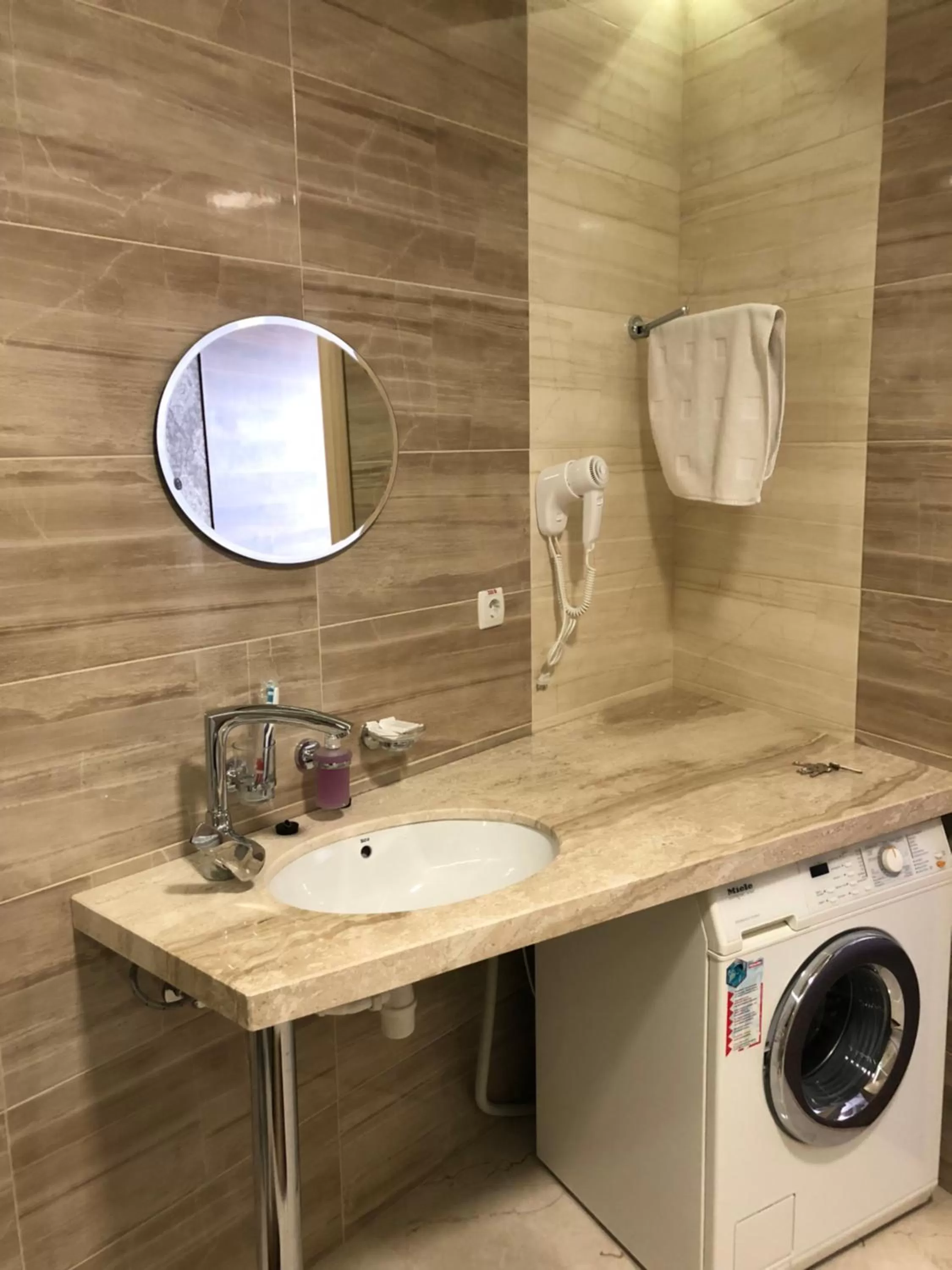 Bathroom in Motel Kurortnyy & SPA