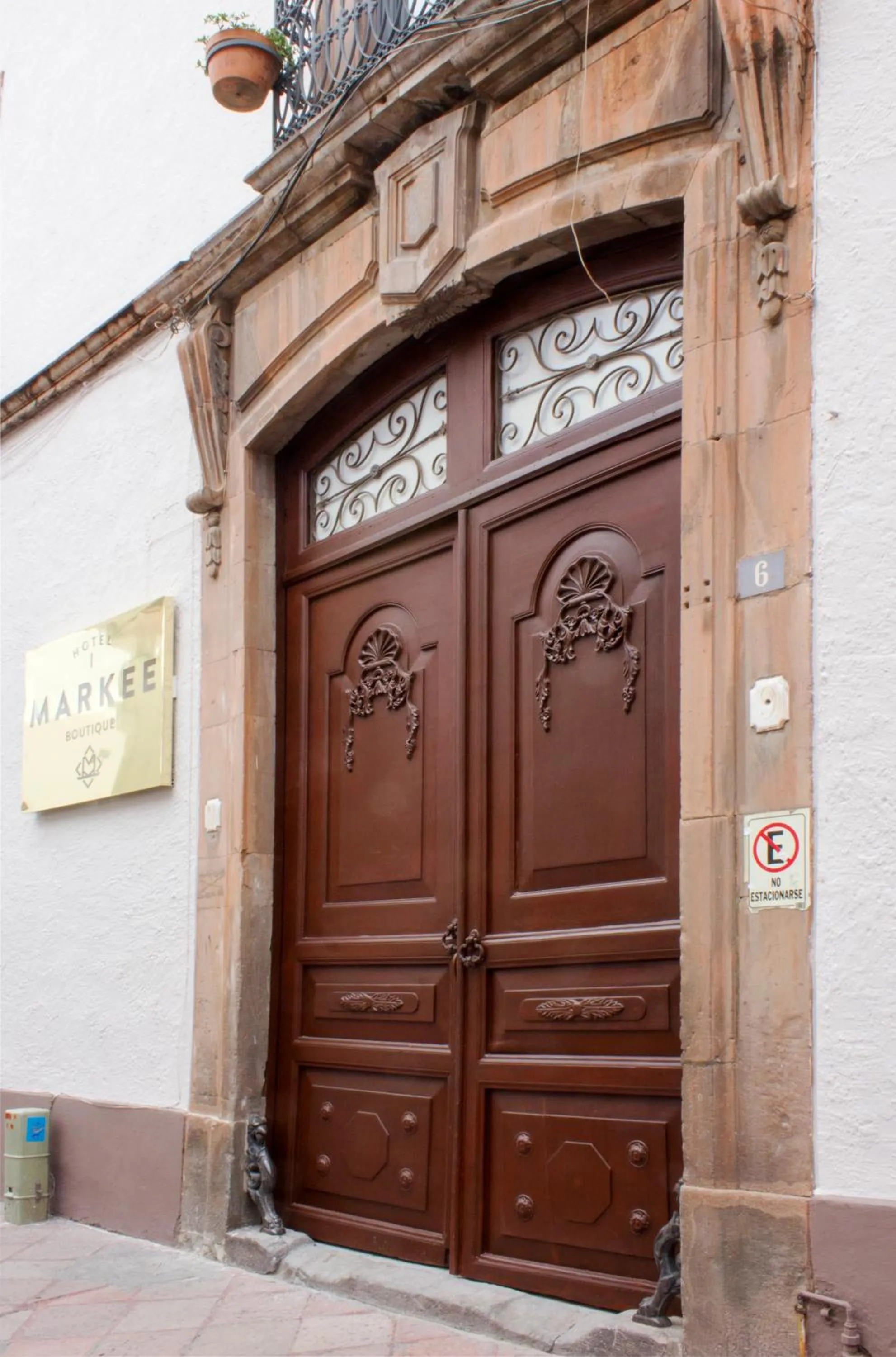Facade/entrance in Markee Hotel Boutique