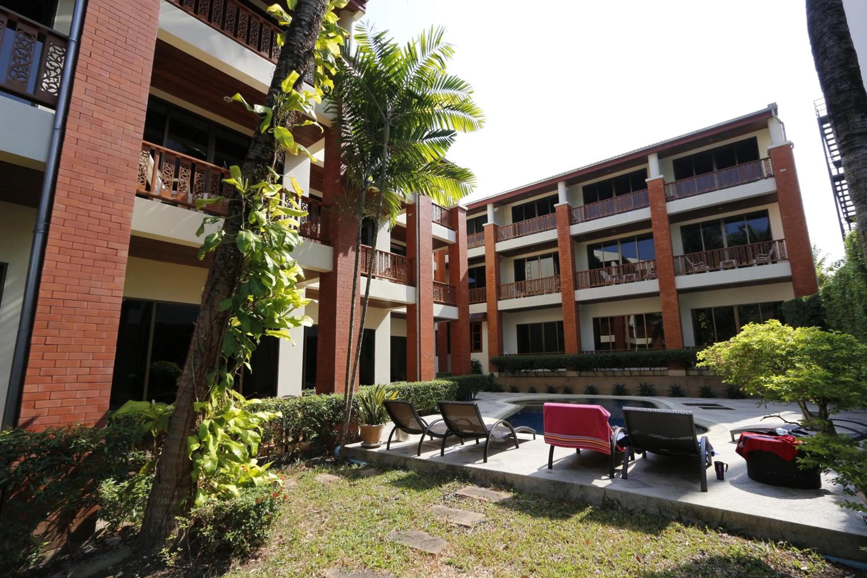 Garden in Sun Hill Hotel Patong