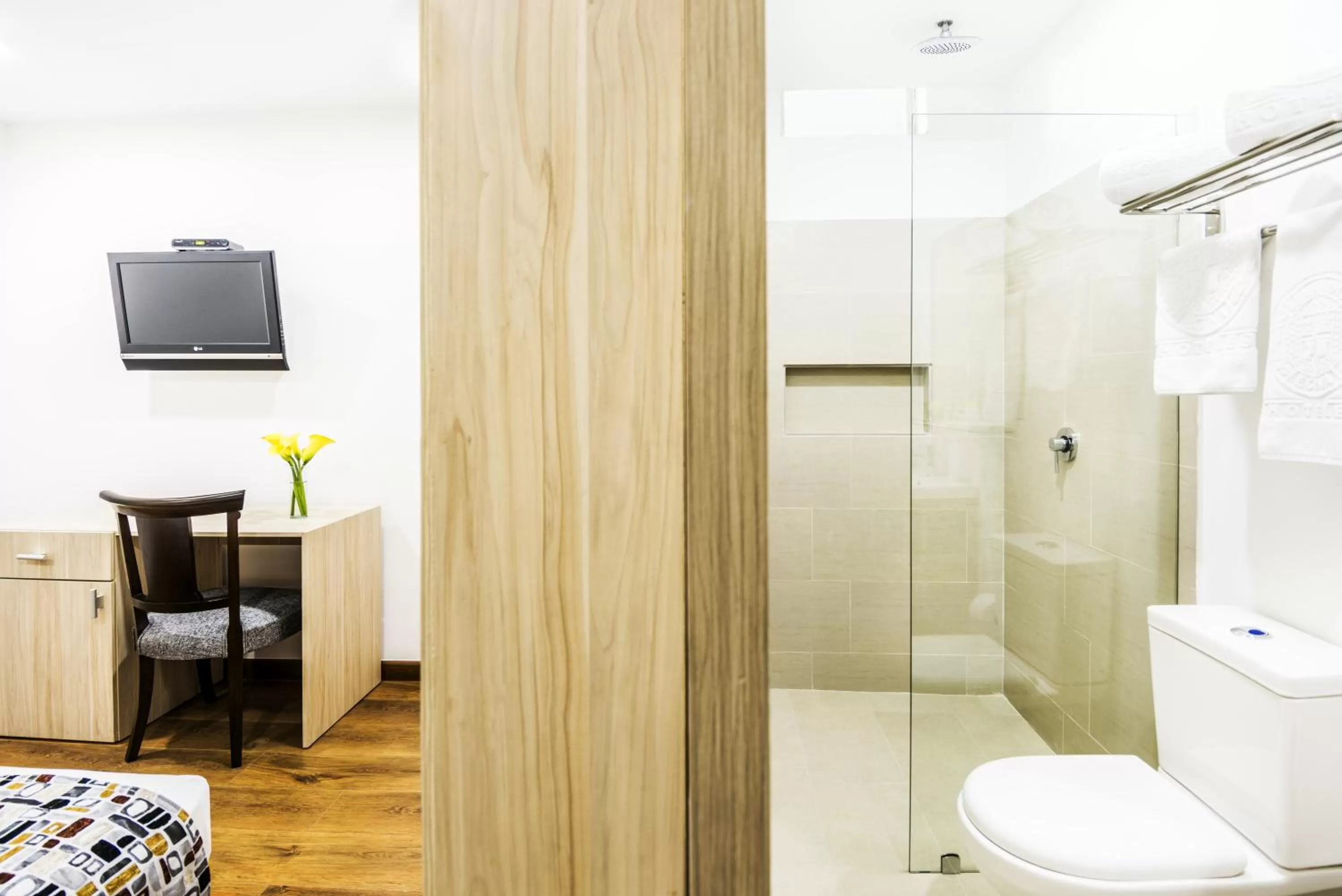 Shower in Hotel Asturias Medellin