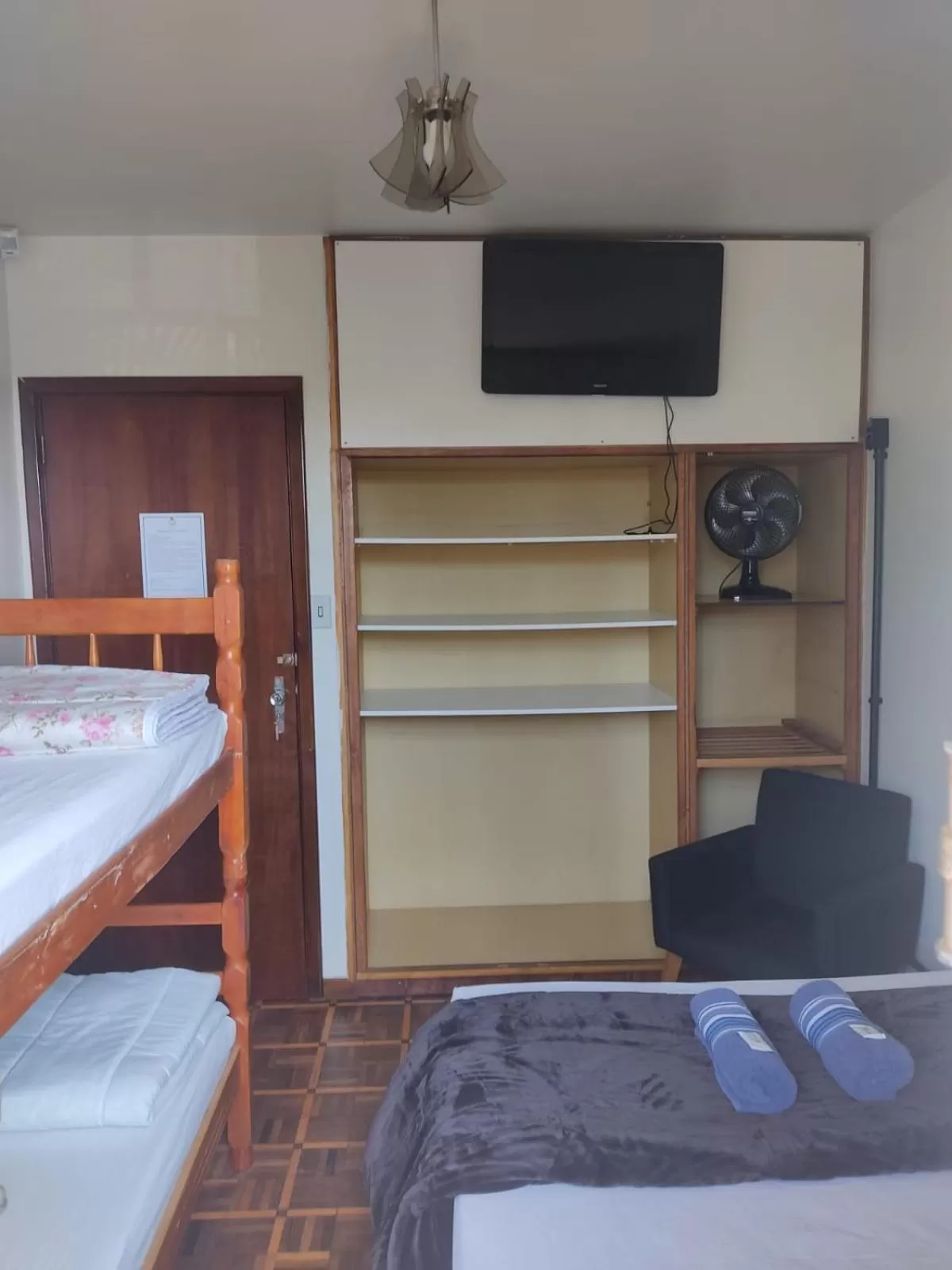 Bed in Nova Pousada Consulado