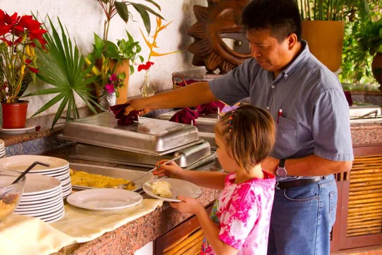 Breakfast in Casa del Mar Cozumel Hotel & Dive Resort with free access to an exclusive beach club