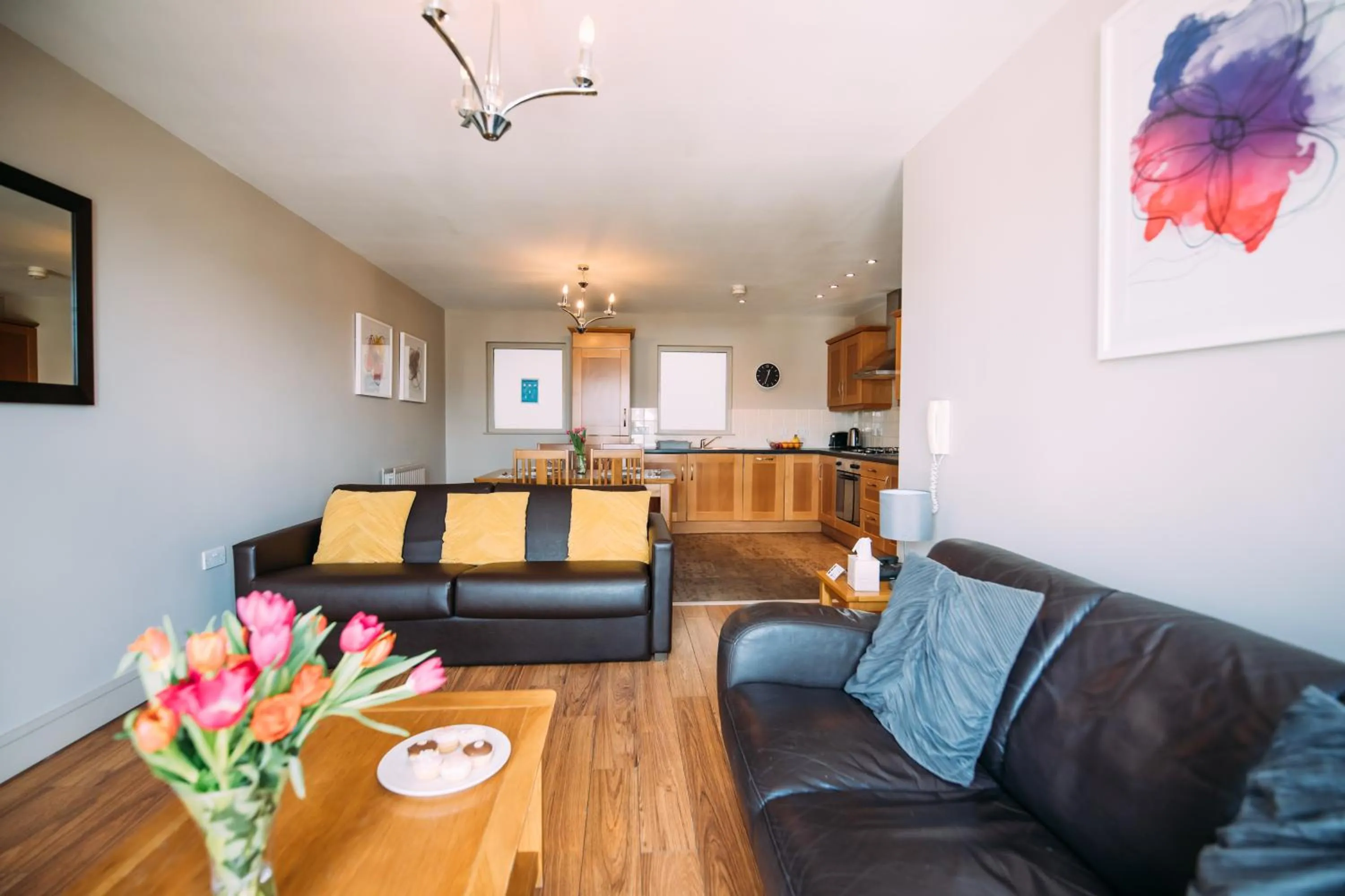 Living room in Cordia Serviced Apartments - Free on-site parking