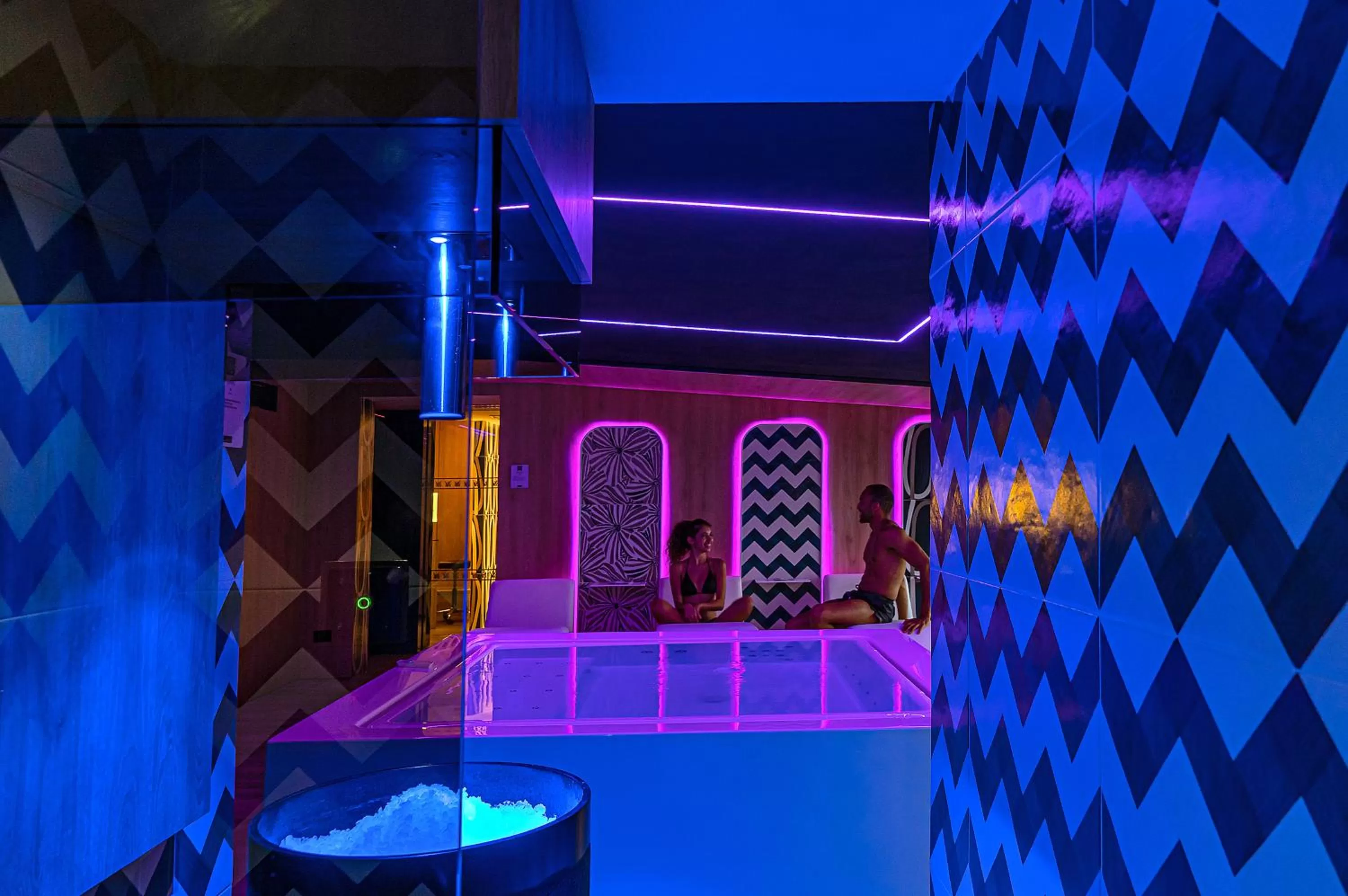 Hot Tub in Hotel Le Agavi