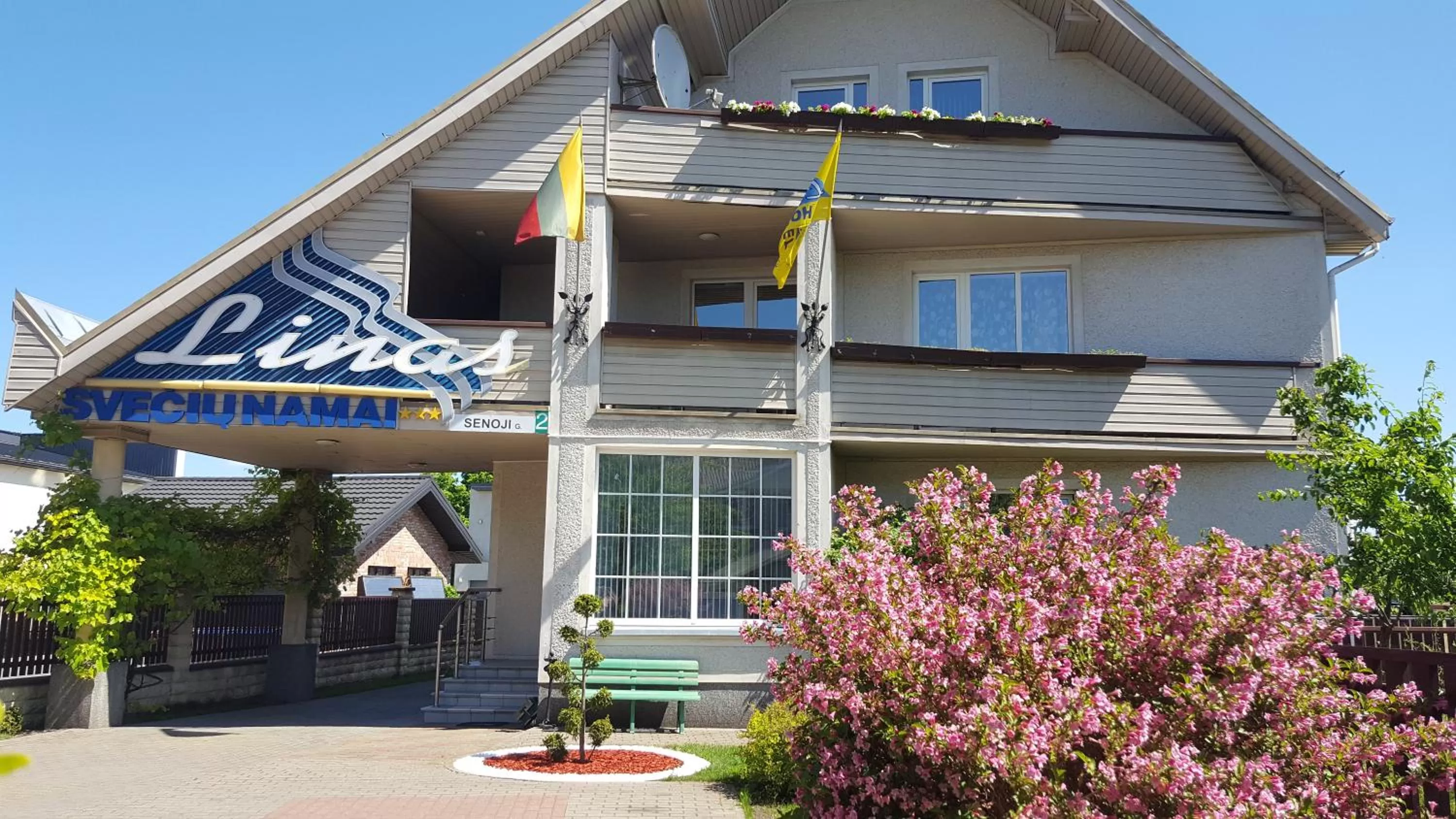 Property building in Guest House Linas