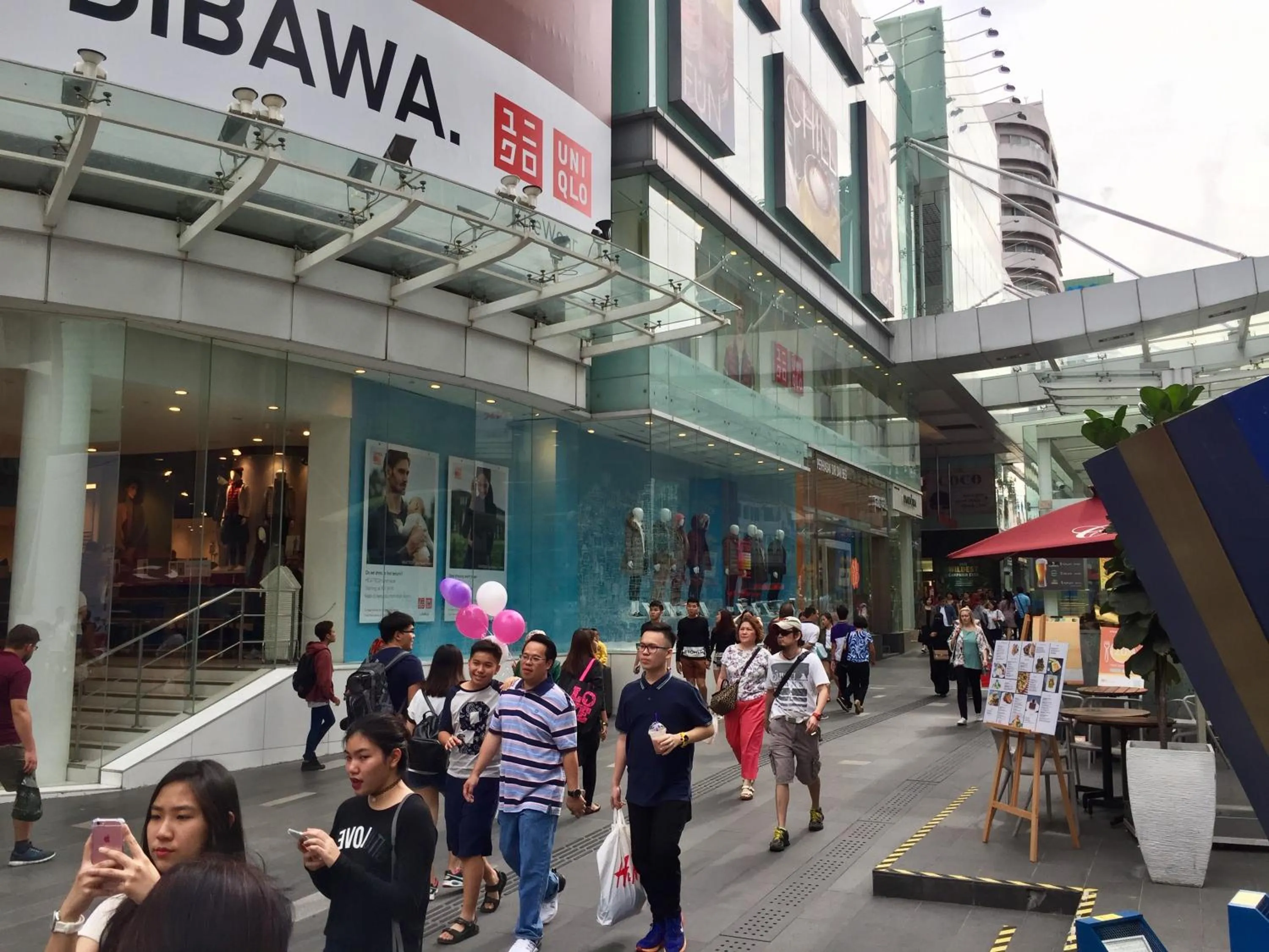 Shopping Area in Chaos Boutique Hotel Kuala Lumpur
