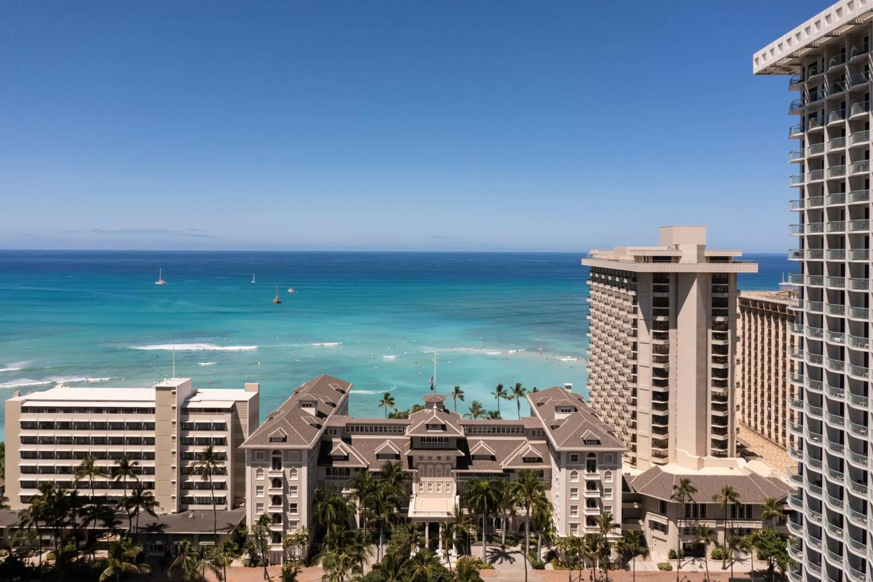 View (from property/room) in Moana Surfrider, A Westin Resort & Spa, Waikiki Beach