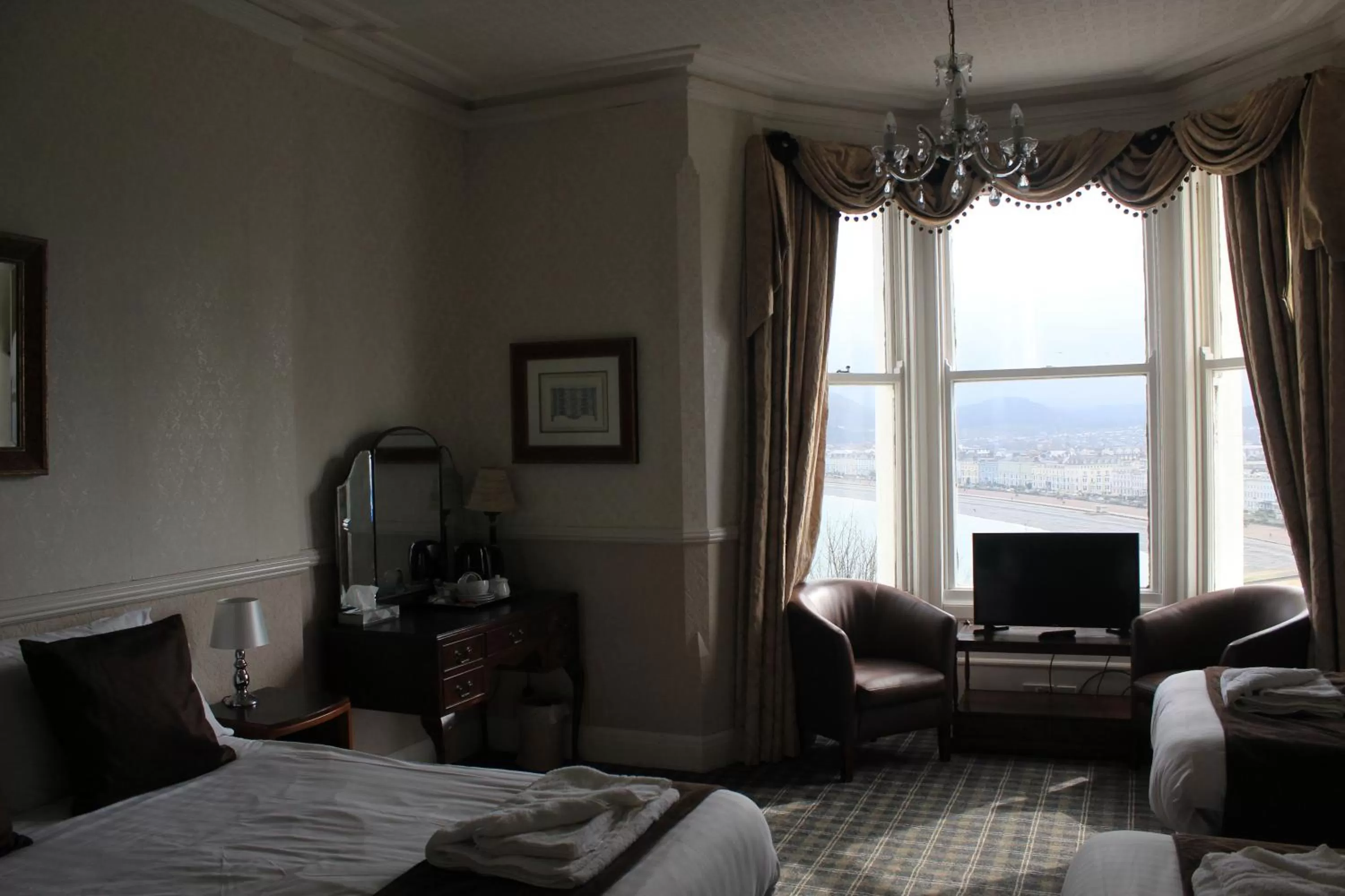 Sea view, Bed in Headlands Hotel