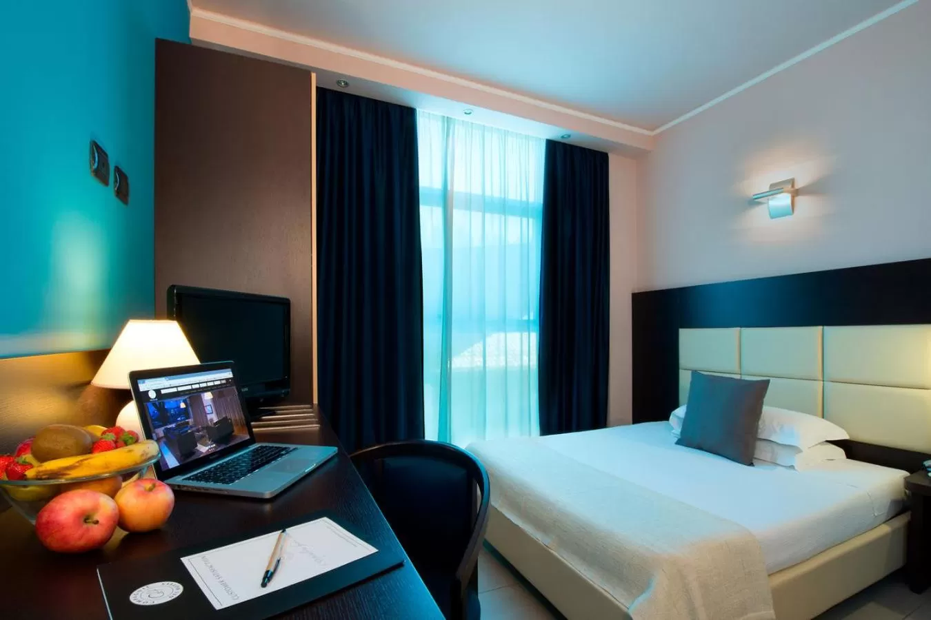 Bed in Hotel Villa Ducale