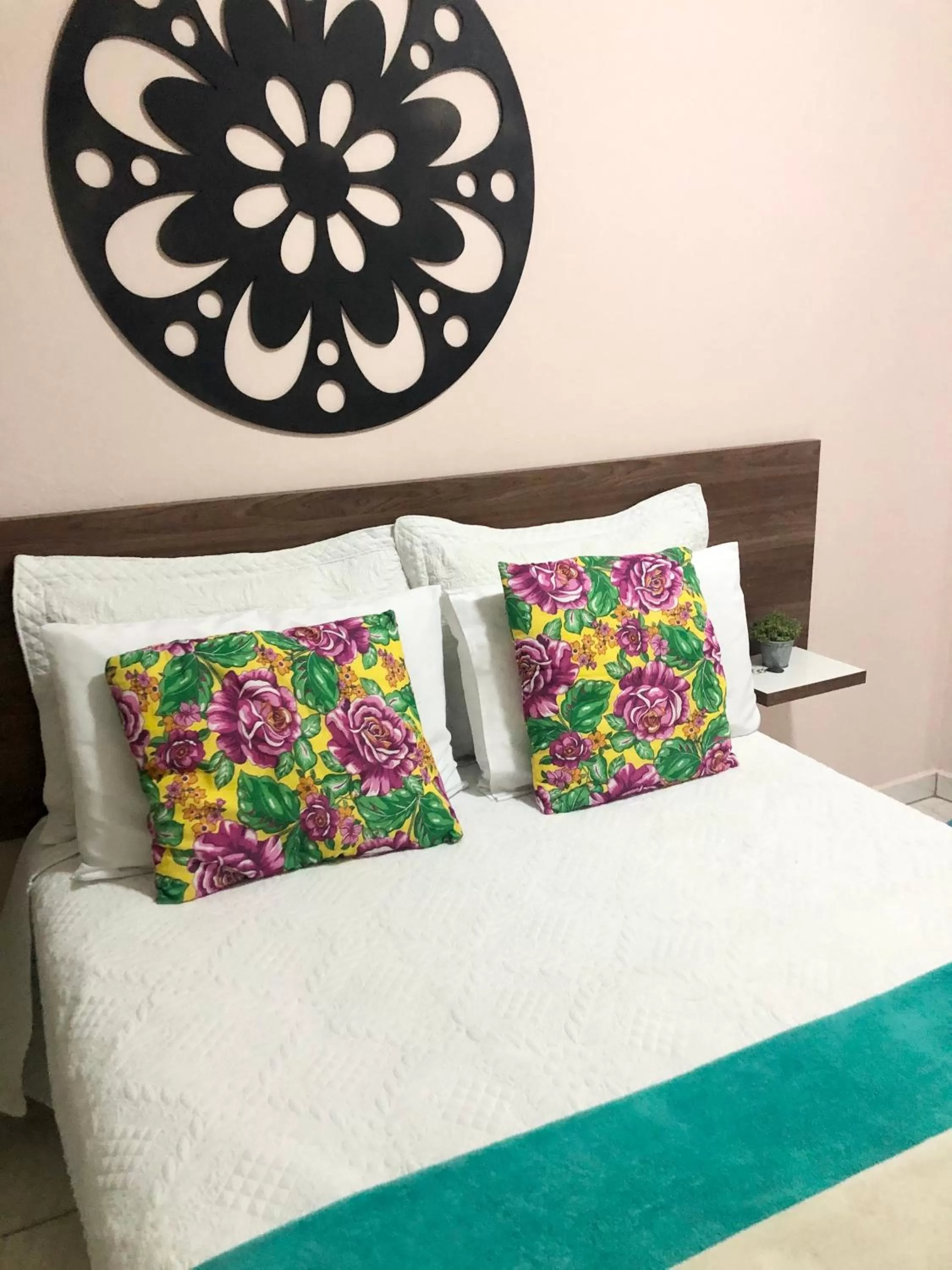 Bed in Pousada do Pescador