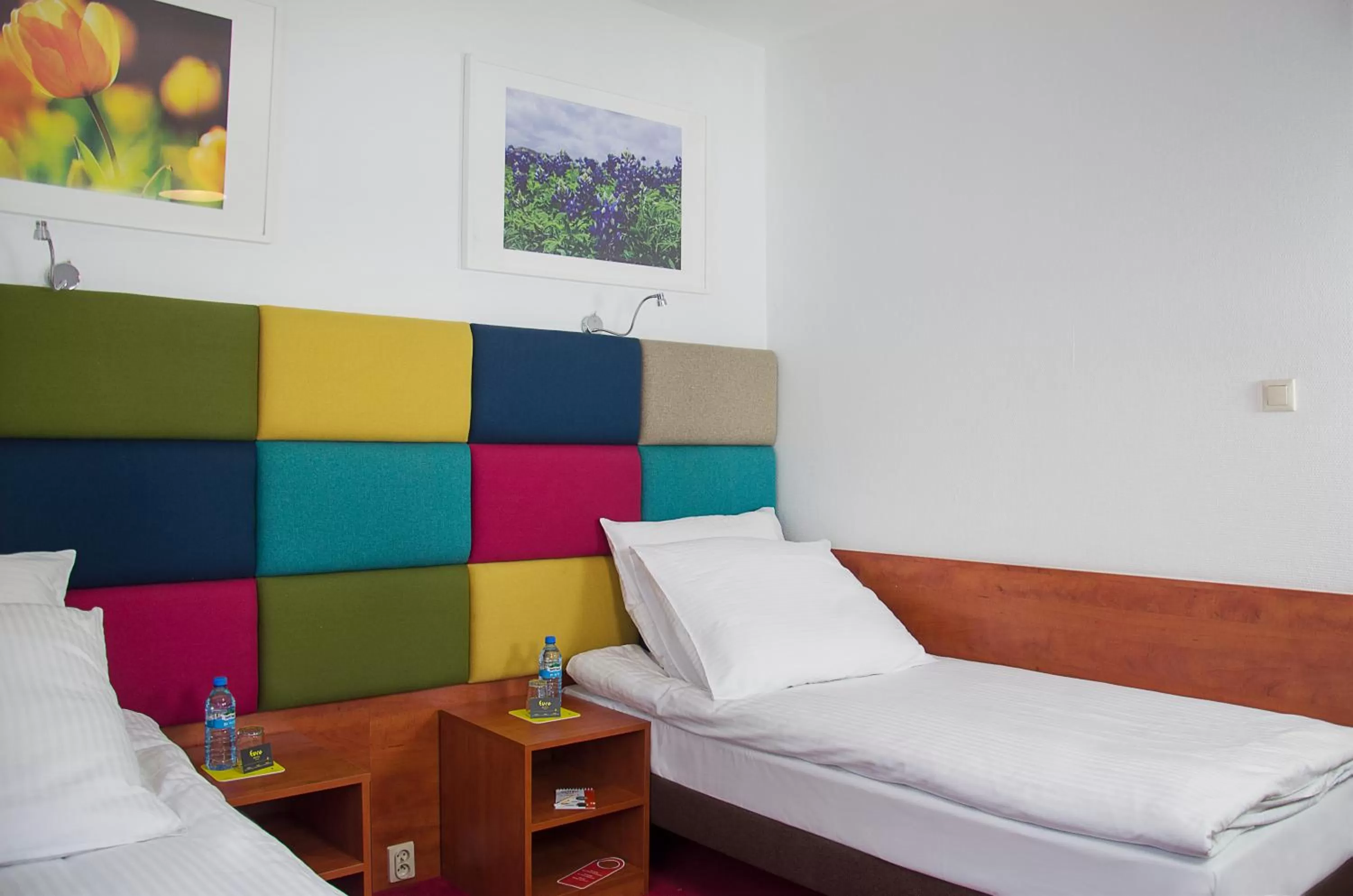 Bed in euroHOTEL Sosnowiec Kazimierz