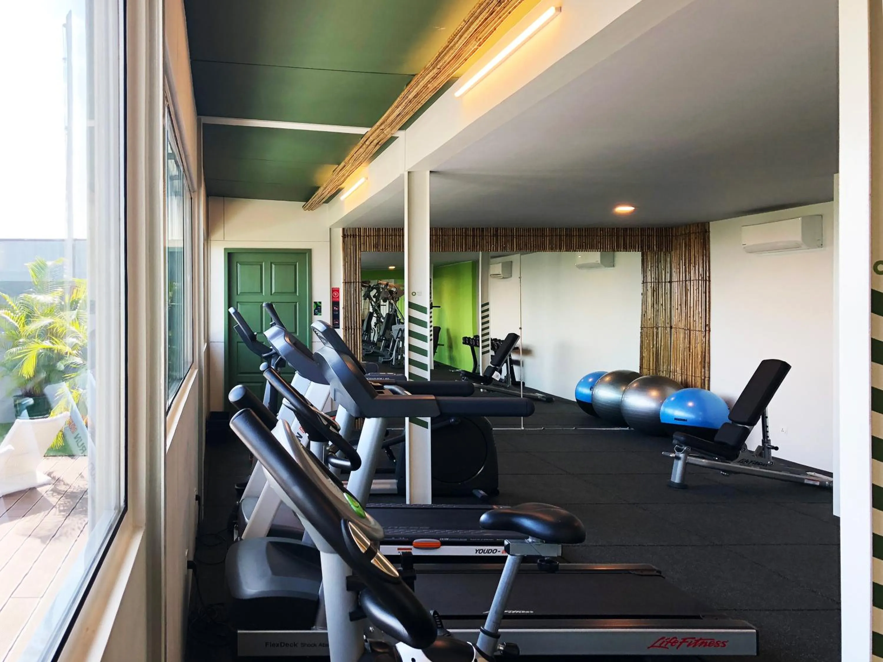 Fitness centre/facilities in Wyne Hotel