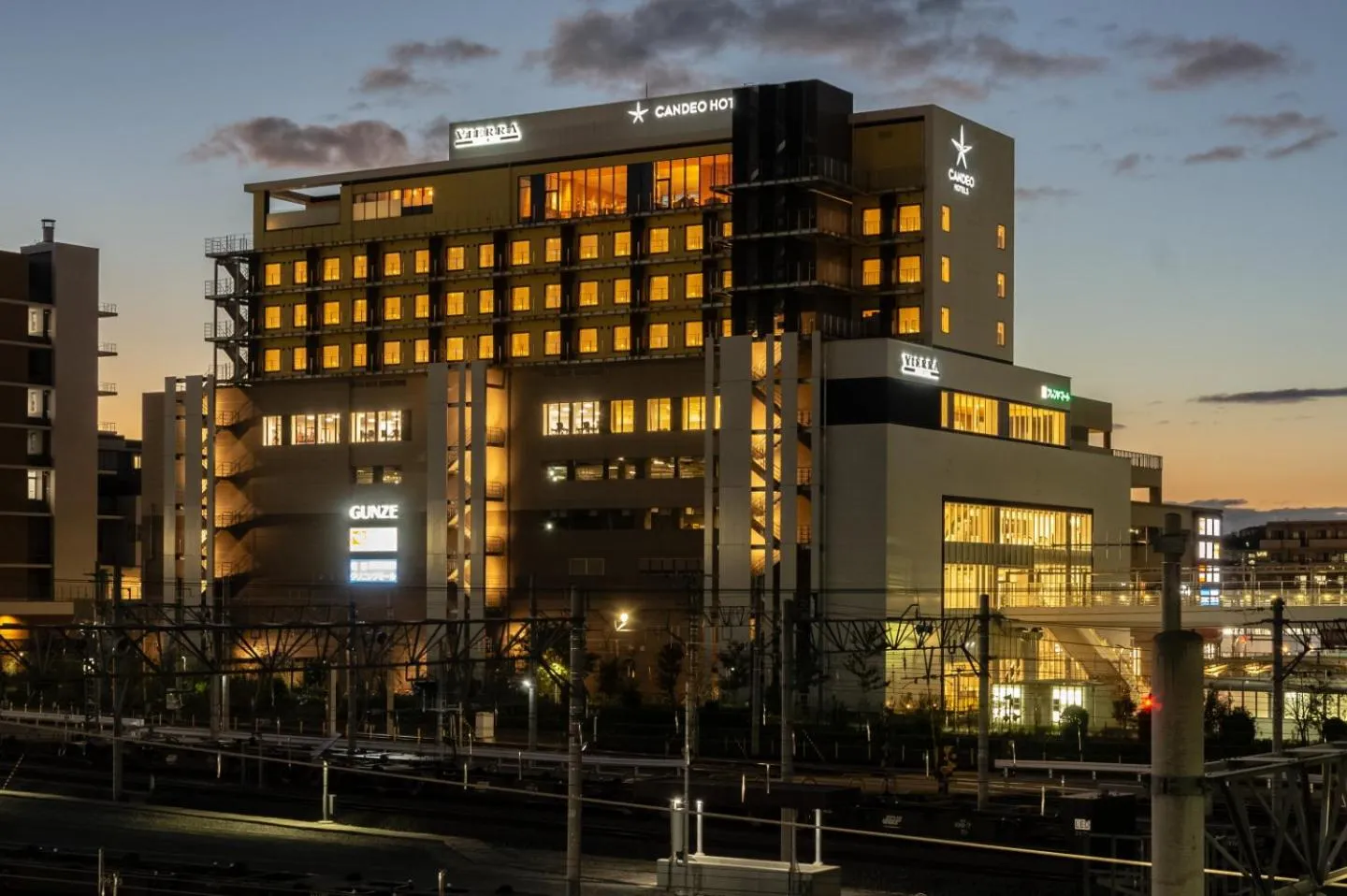 Property building in Candeo Hotels Osaka Kishibe