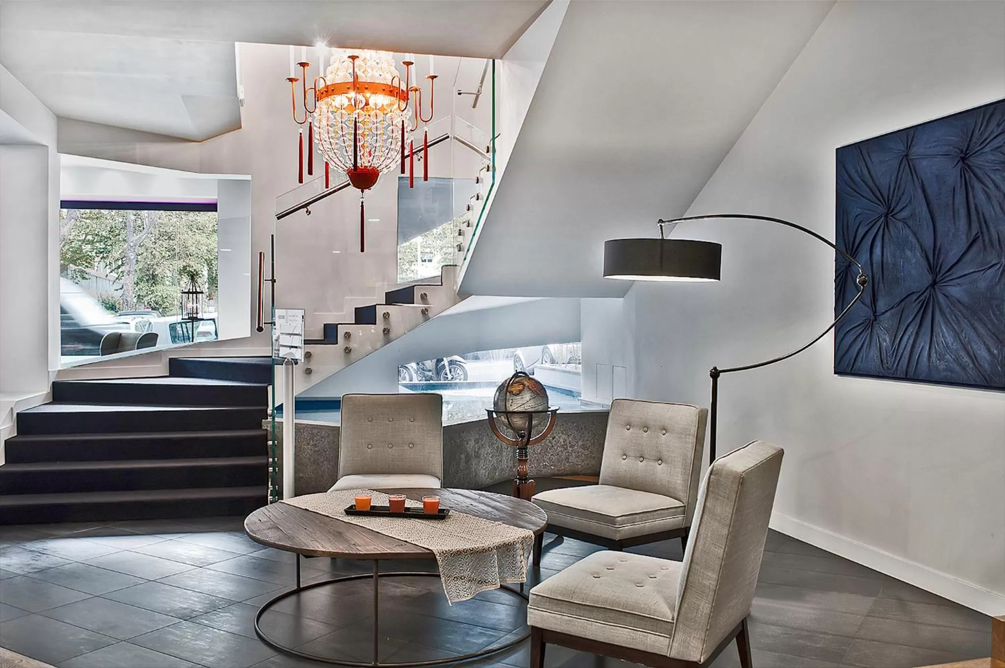 Lobby or reception in Hotel Caravel