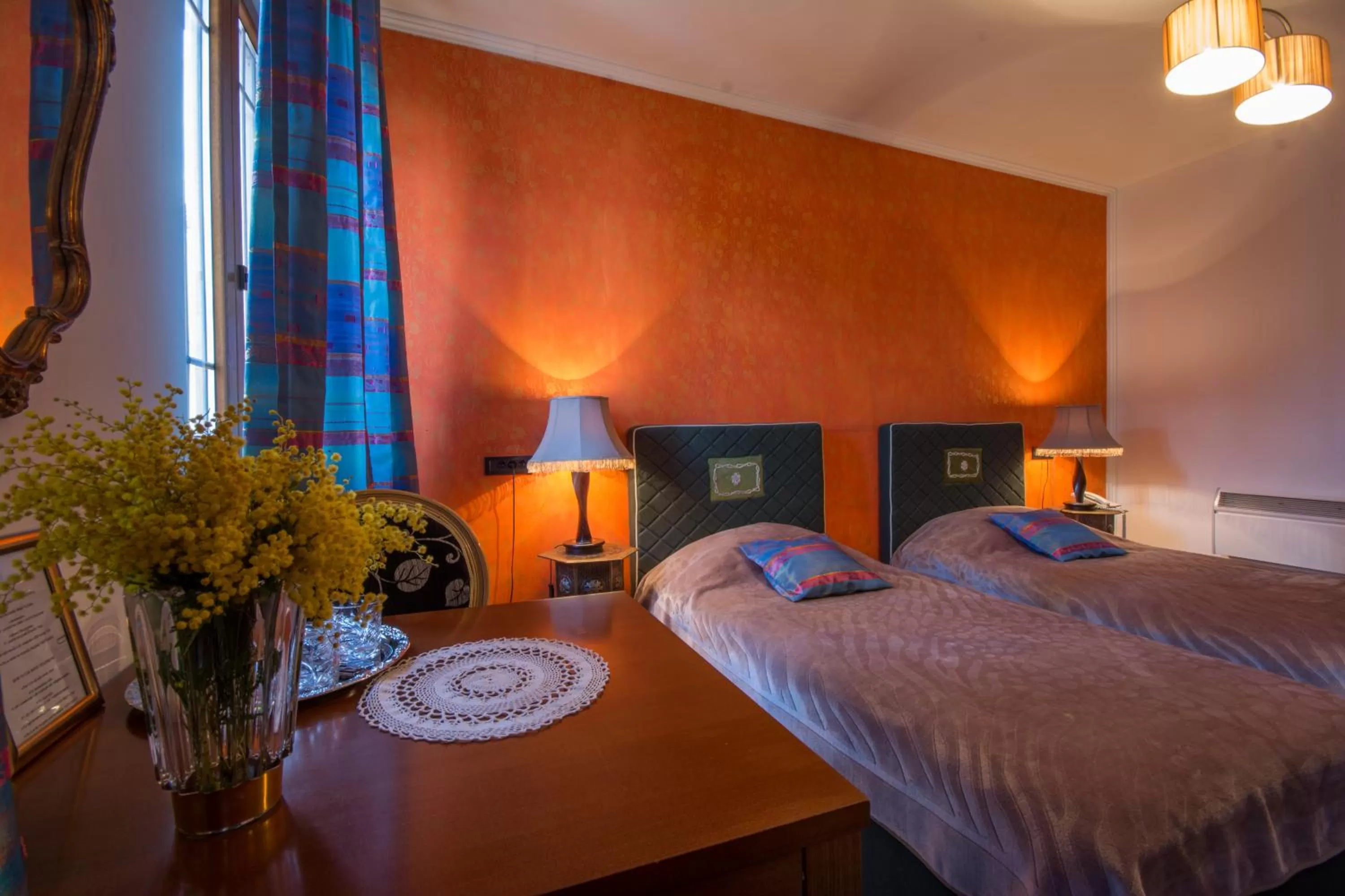 Bed in Hotel Michele