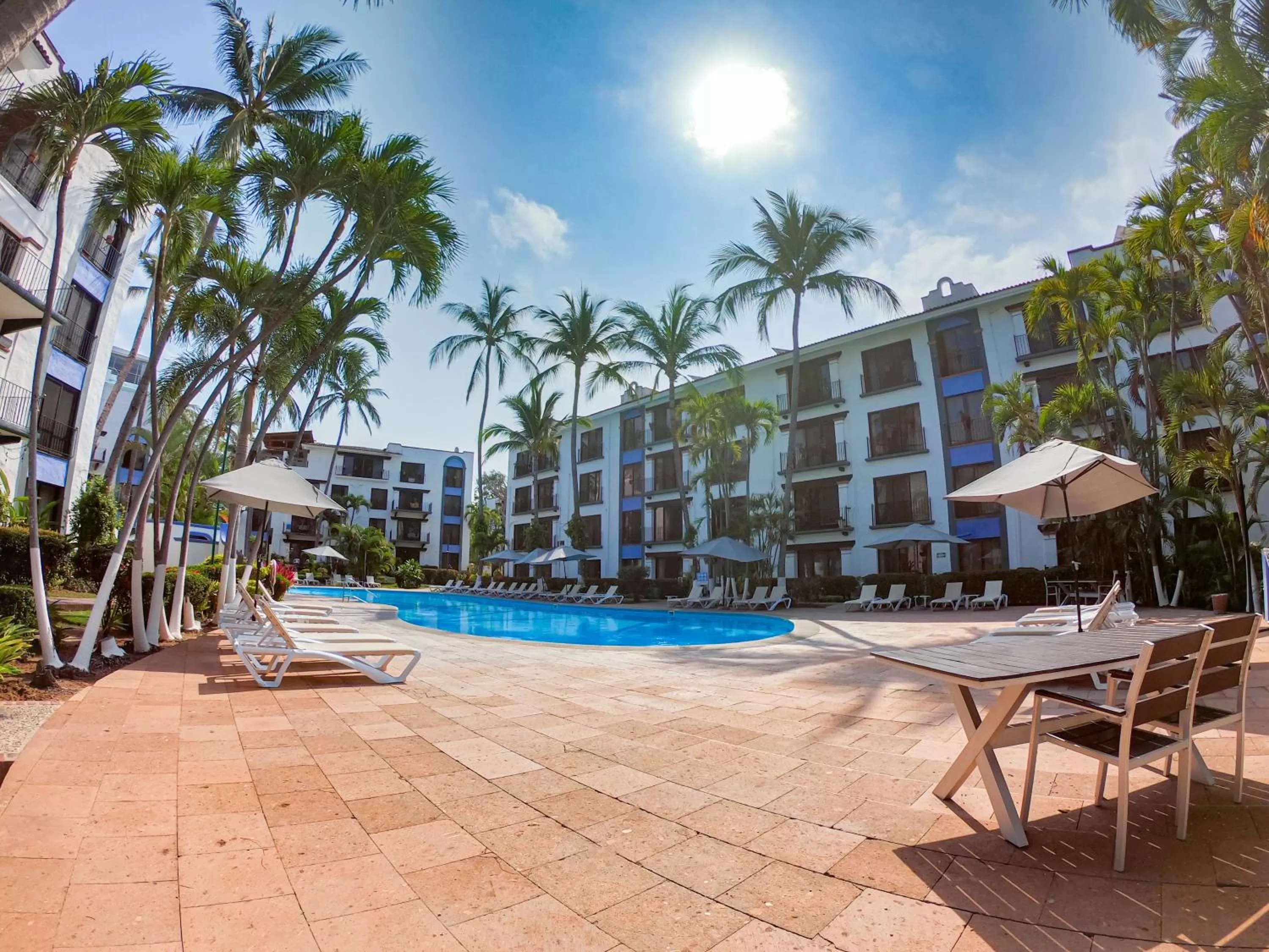 Swimming pool in Puerto de Luna Pet Friendly and Family Suites