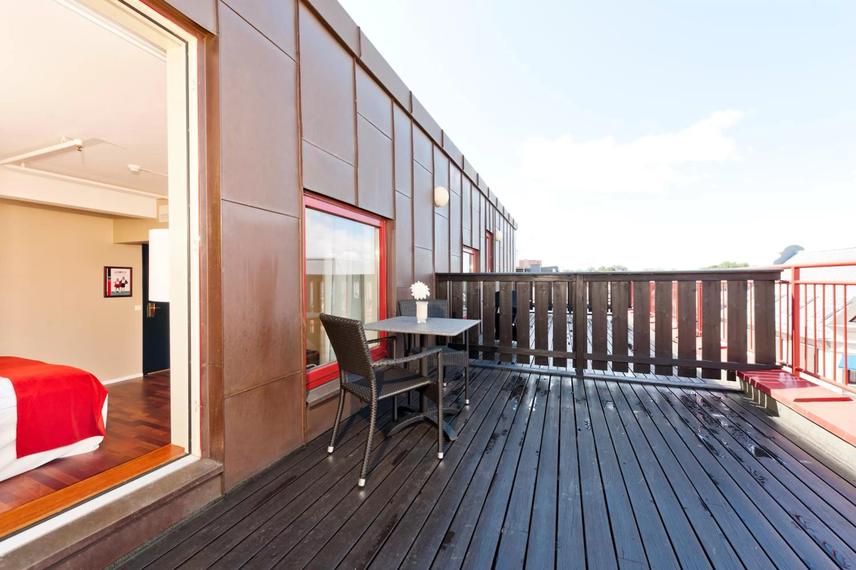 Balcony/Terrace in First Hotel Millennium