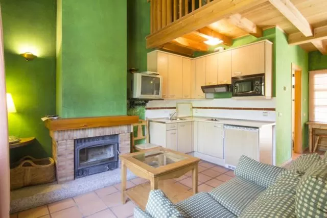 Kitchen or kitchenette in Hotel Sara De Ur