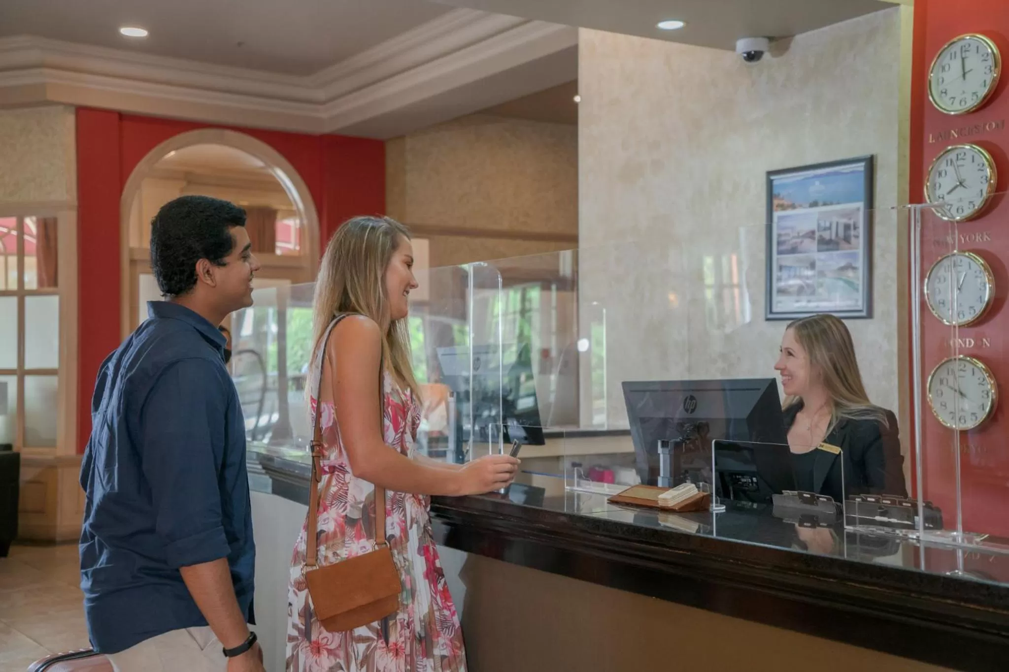 Lobby or reception in Hotel Grand Chancellor Launceston