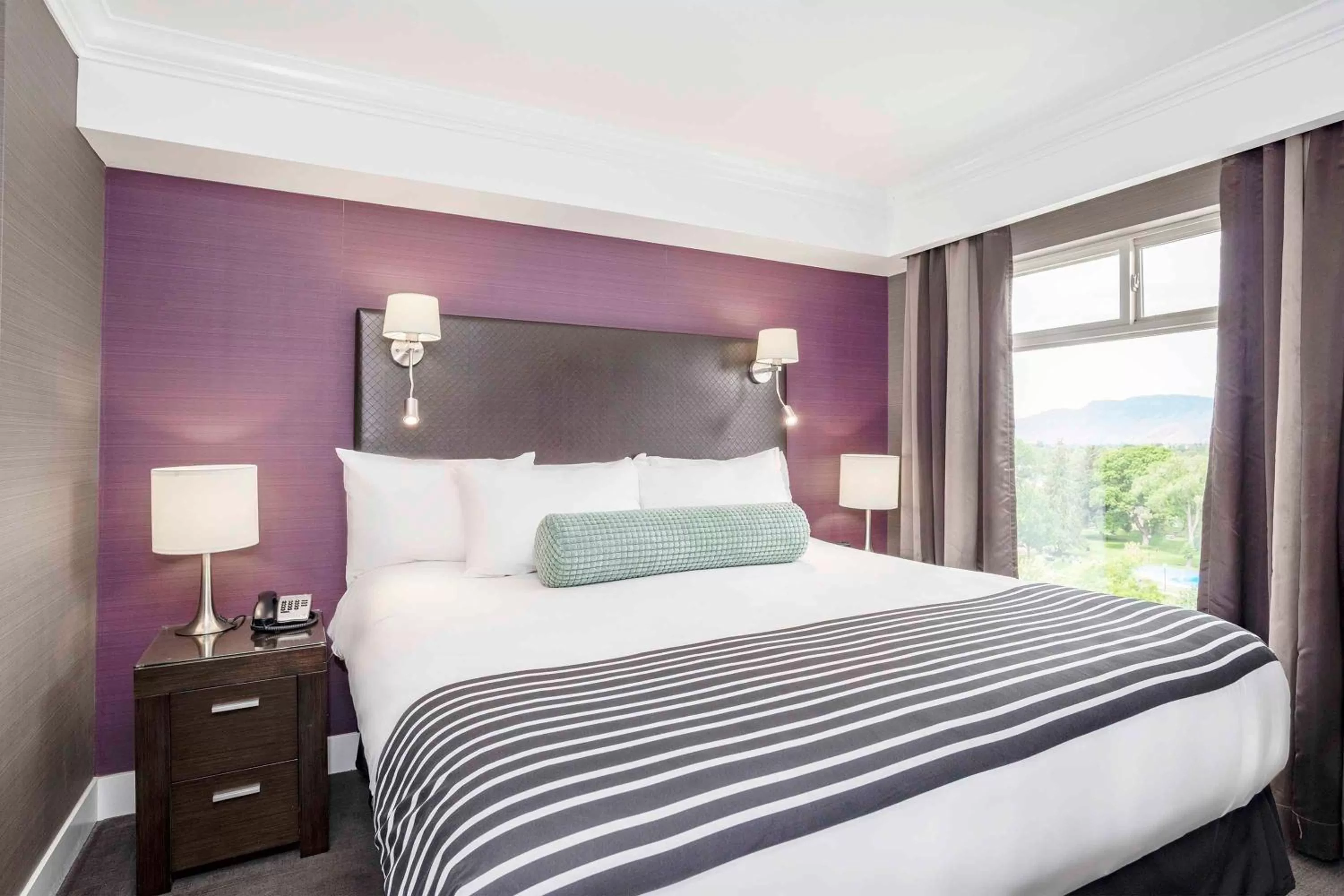 Standard Suite, 1 King Bed, Sofa Bed, Kitchen, Park View in Sandman Signature Kamloops Hotel