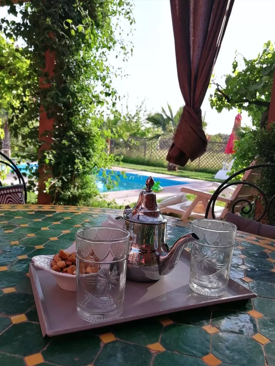 Dining area in Riad Darga Rouge