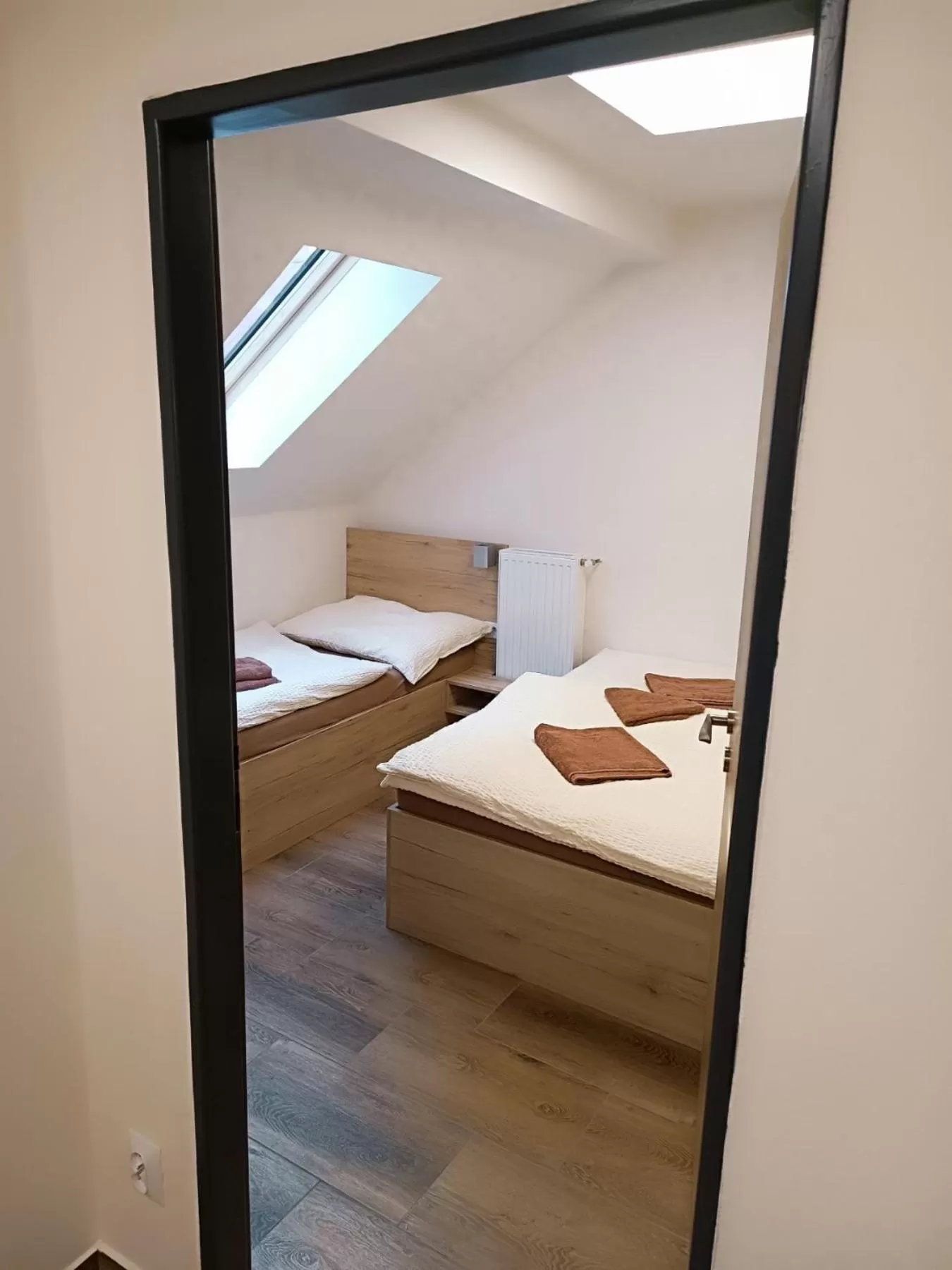 Bed in Hotel U Kociana