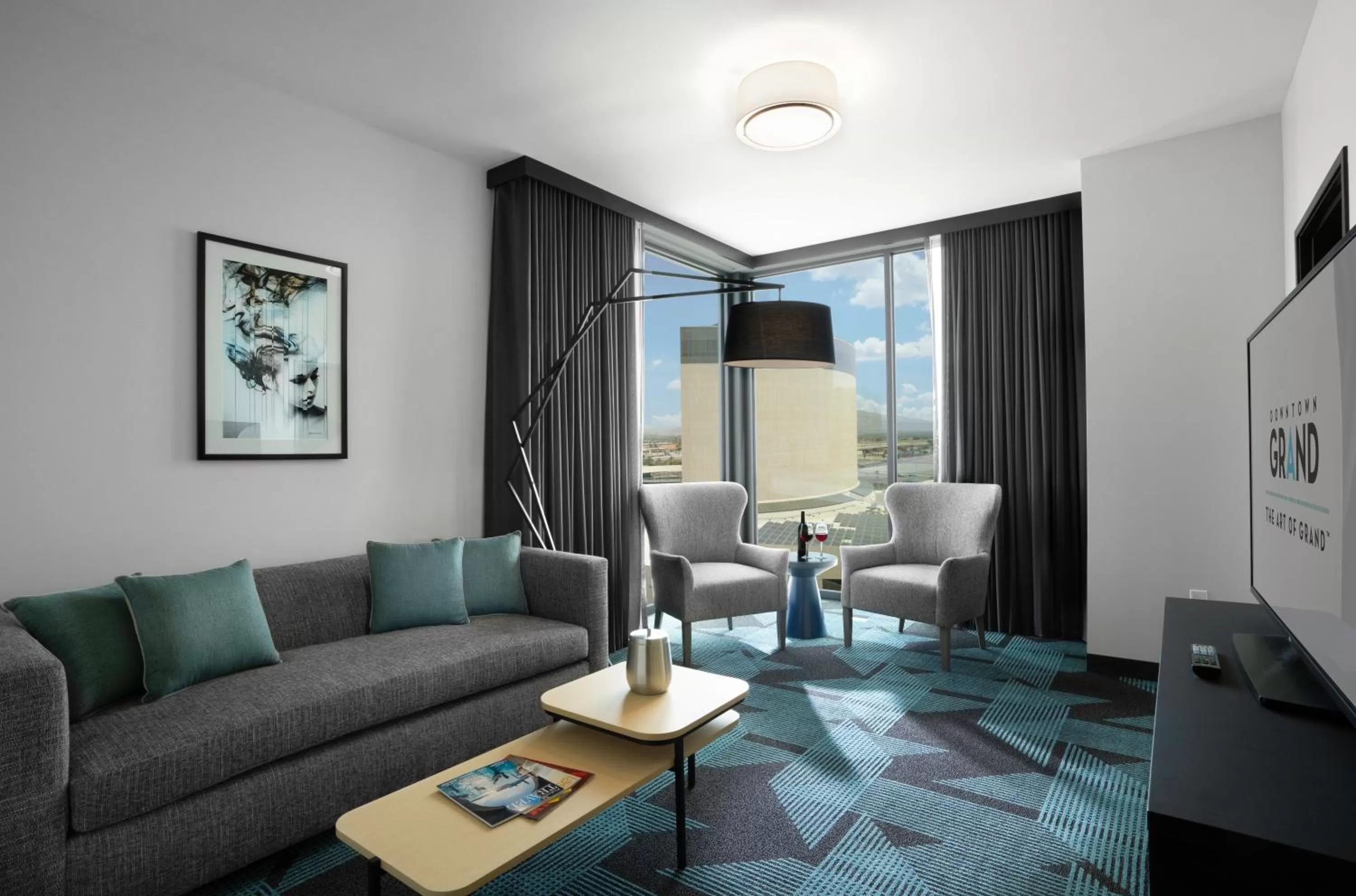 Living room in Downtown Grand Hotel & Casino