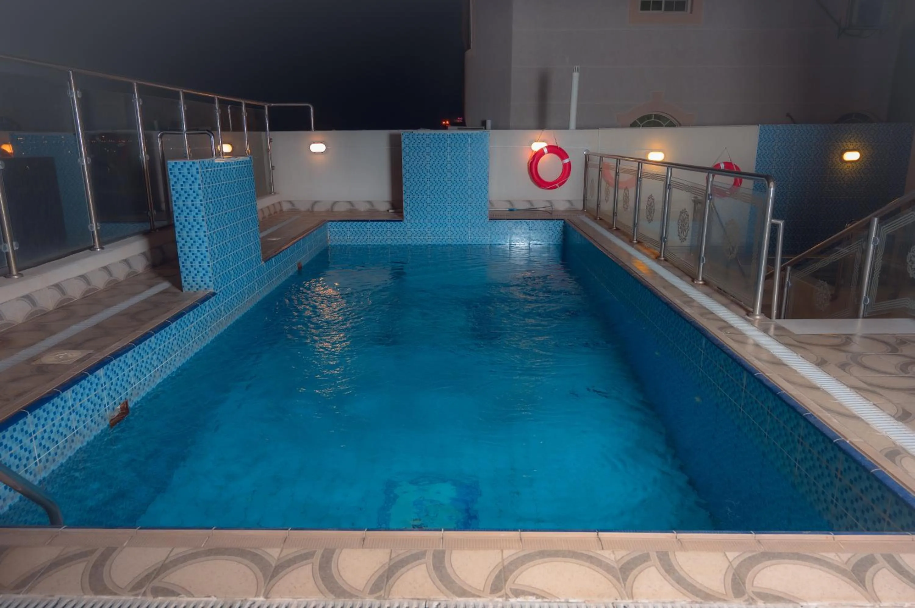 Pool view in Areen Hotel فندق ارين