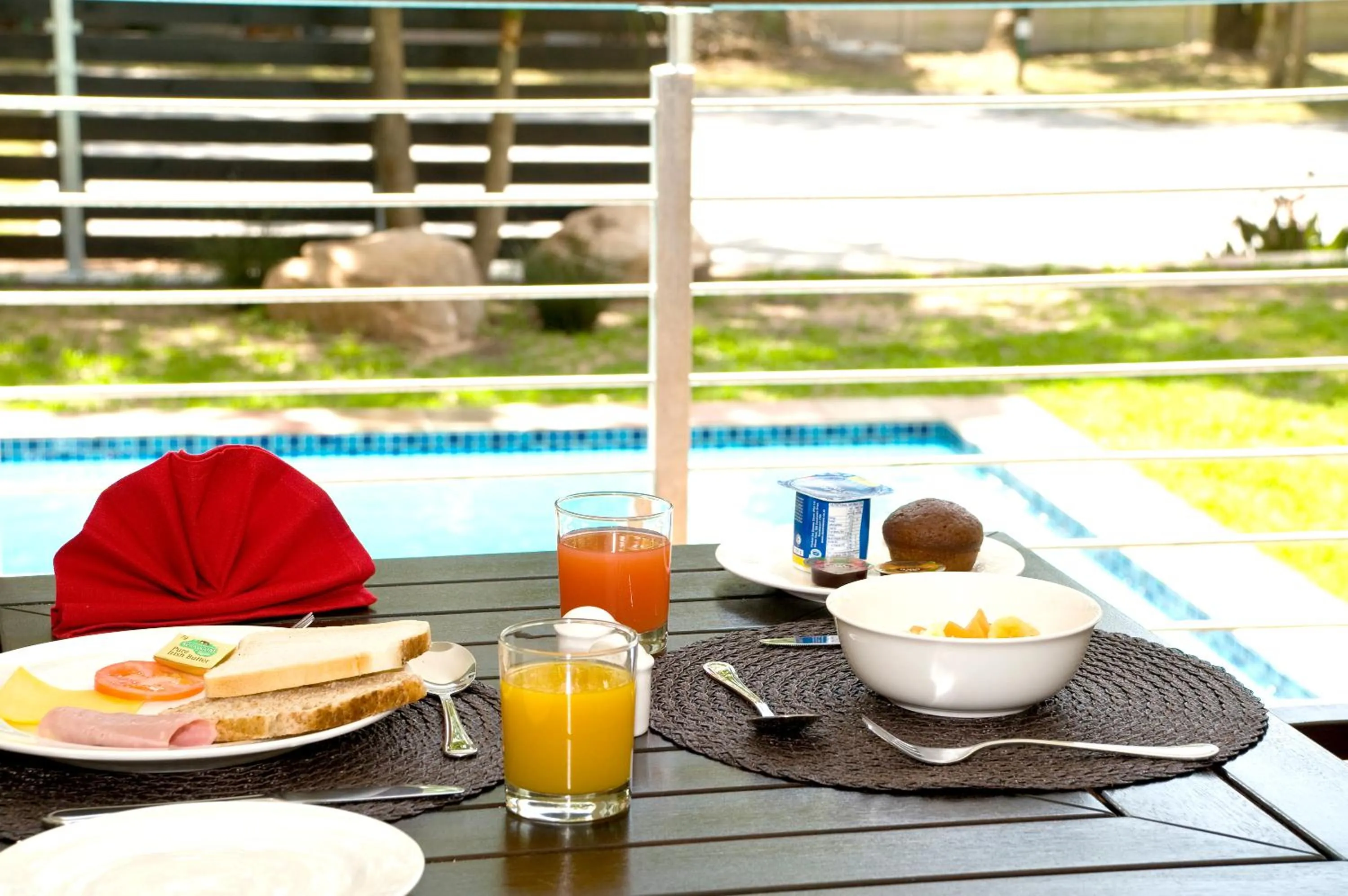 Food close-up in The Hub Urban Hotel