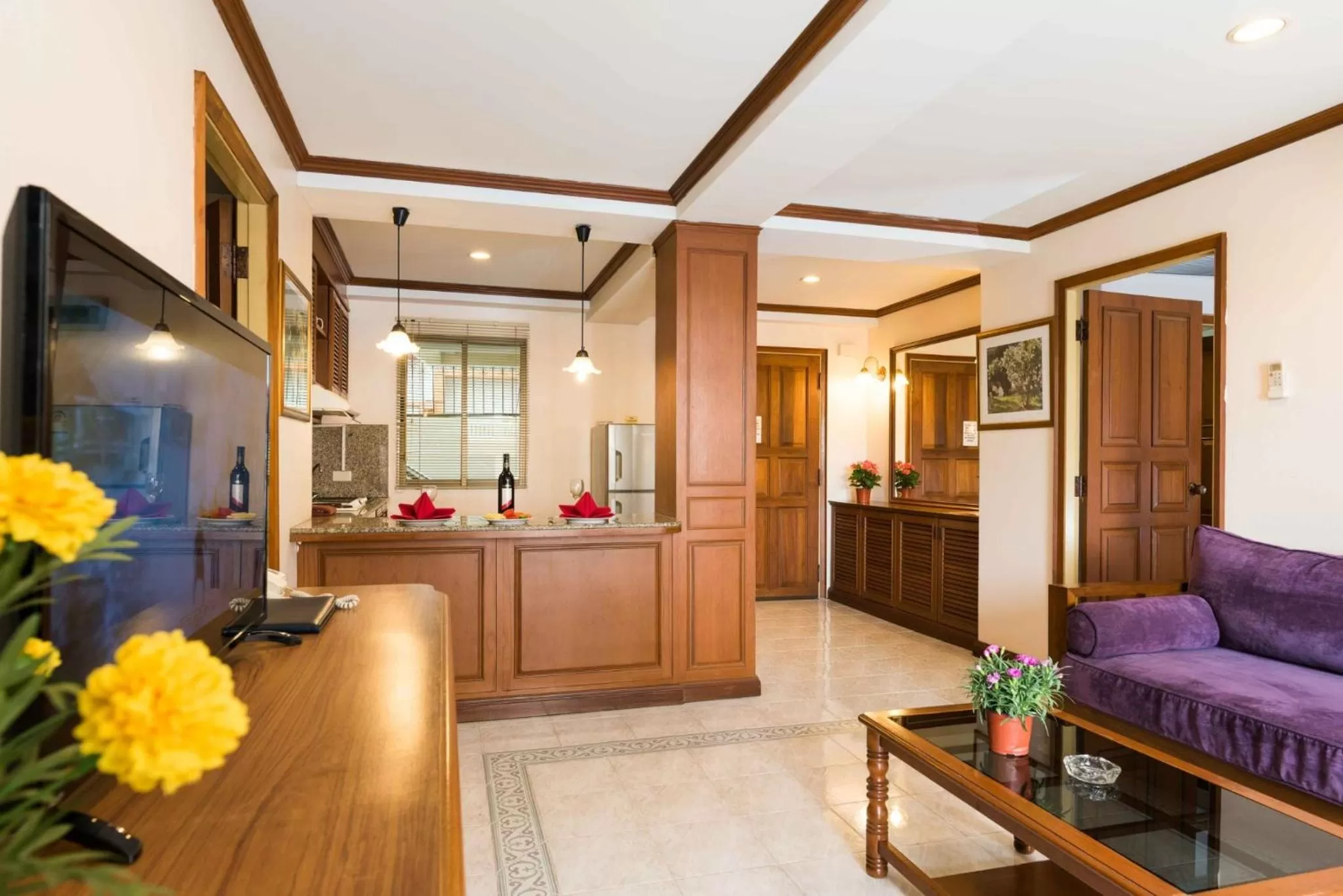 TV and multimedia in The Residence Garden