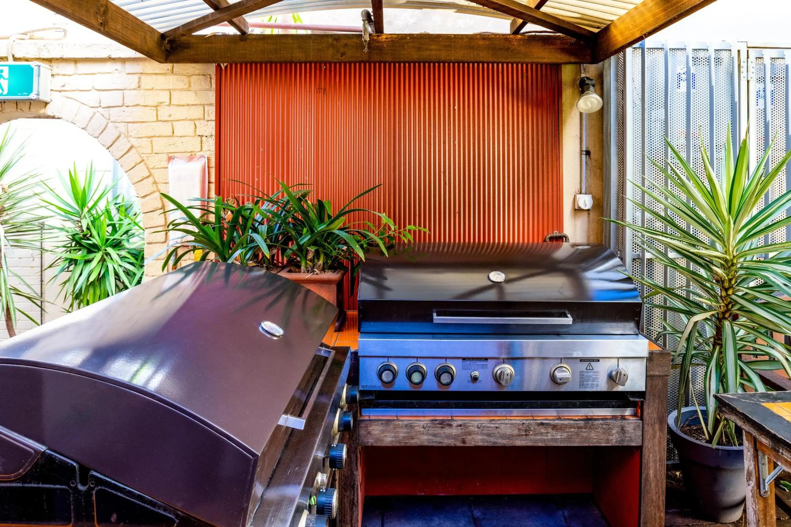 BBQ facilities in Original Backpackers