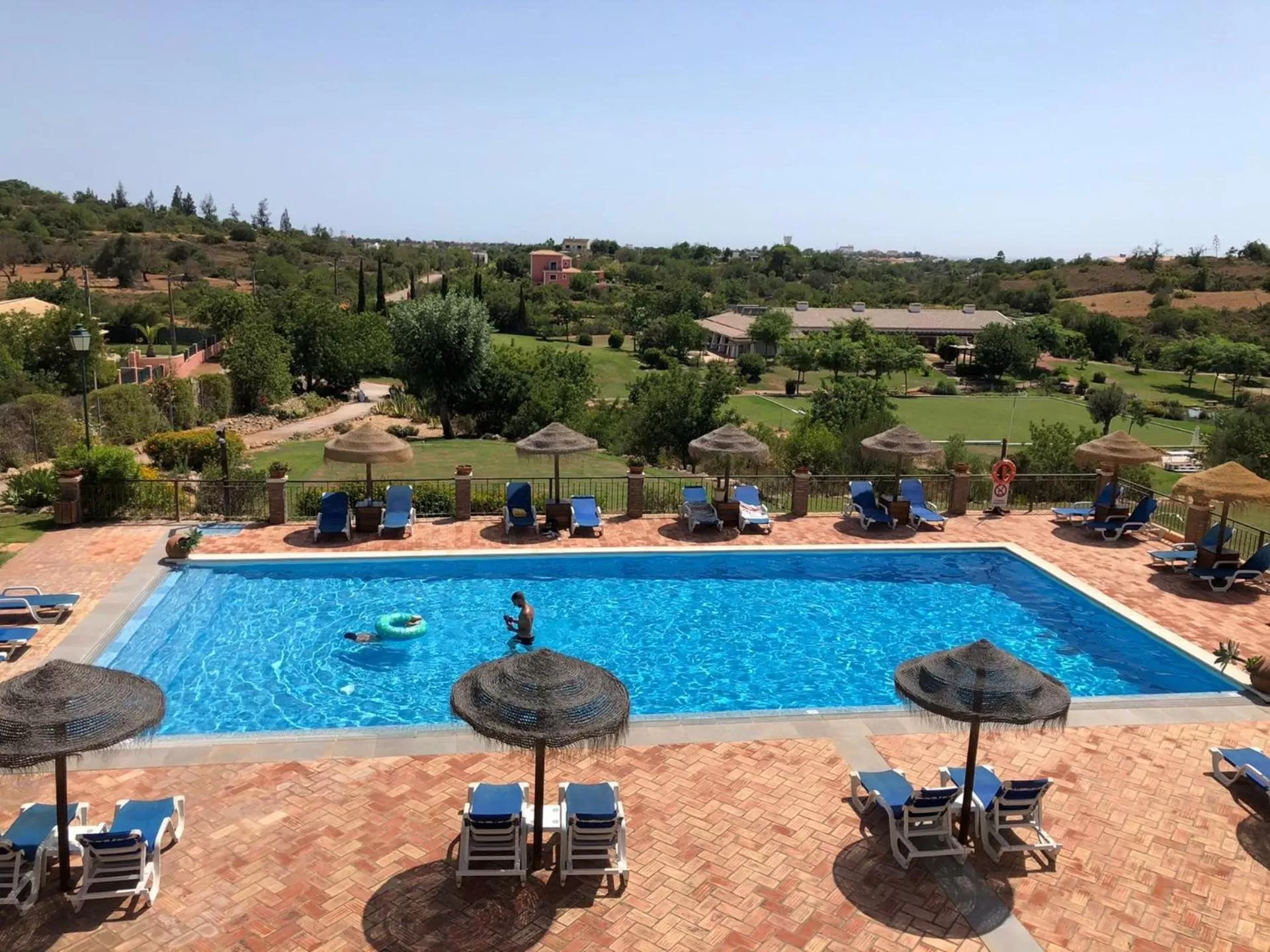 Swimming pool in Quinta dos Poetas Nature Hotel & Apartments