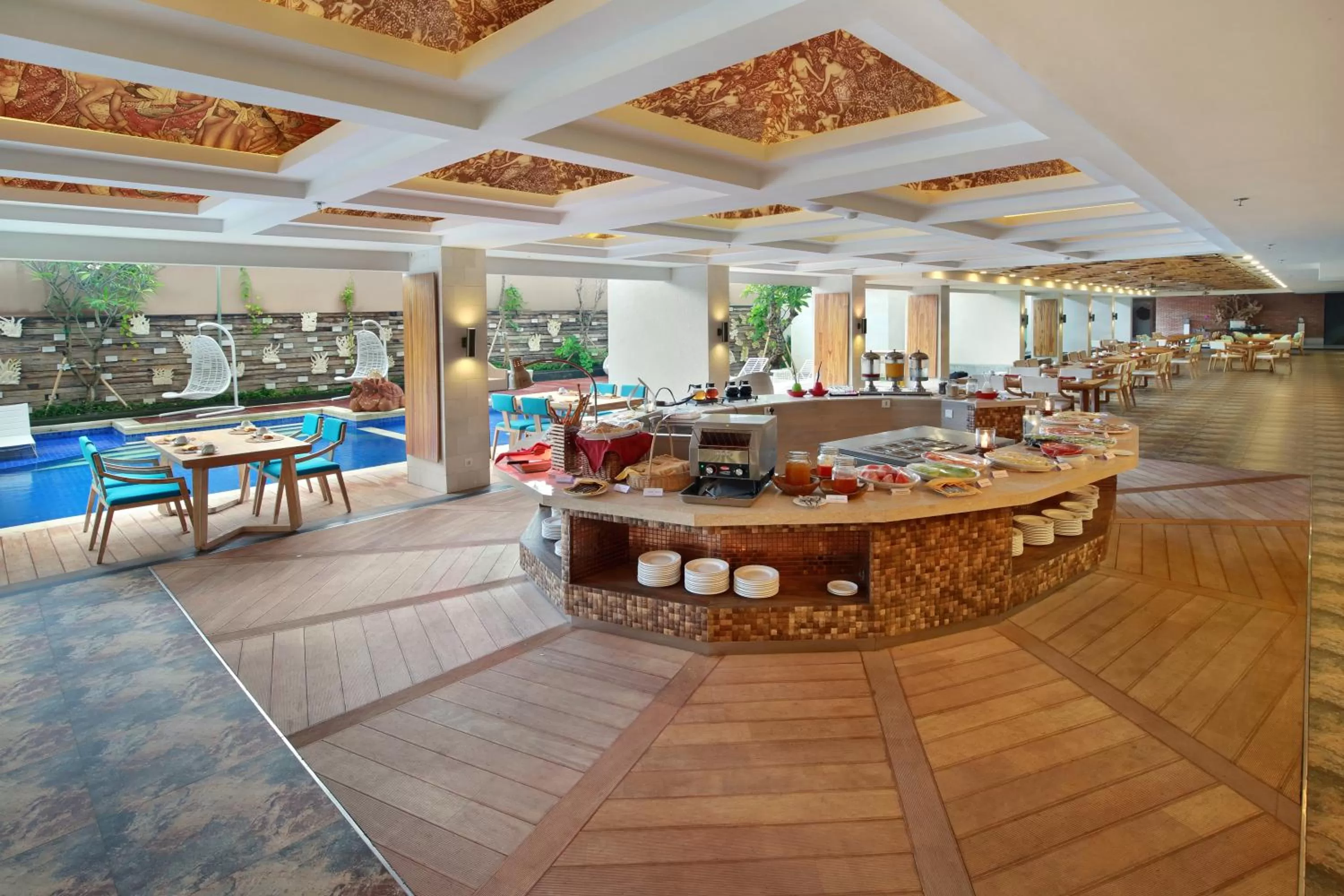 Restaurant/places to eat in Jimbaran Bay Beach Resort and Spa by Prabhu