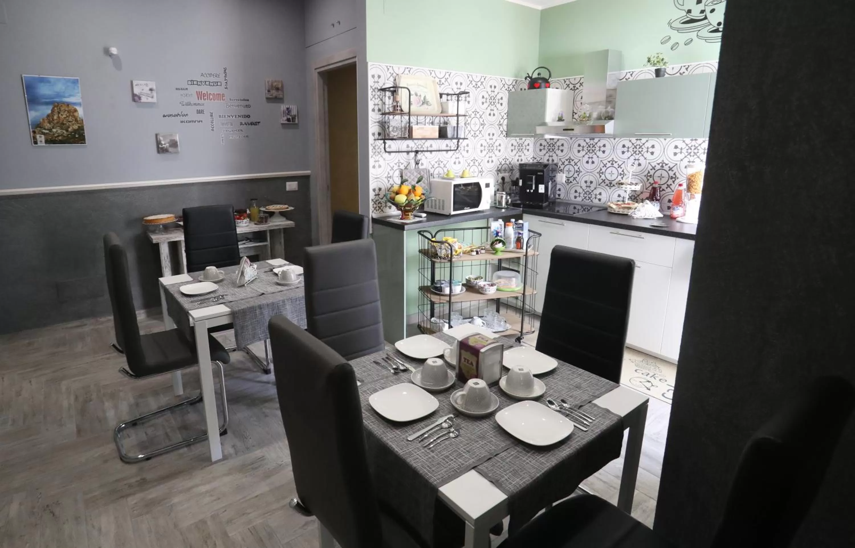 Dining area in La casa di Luce