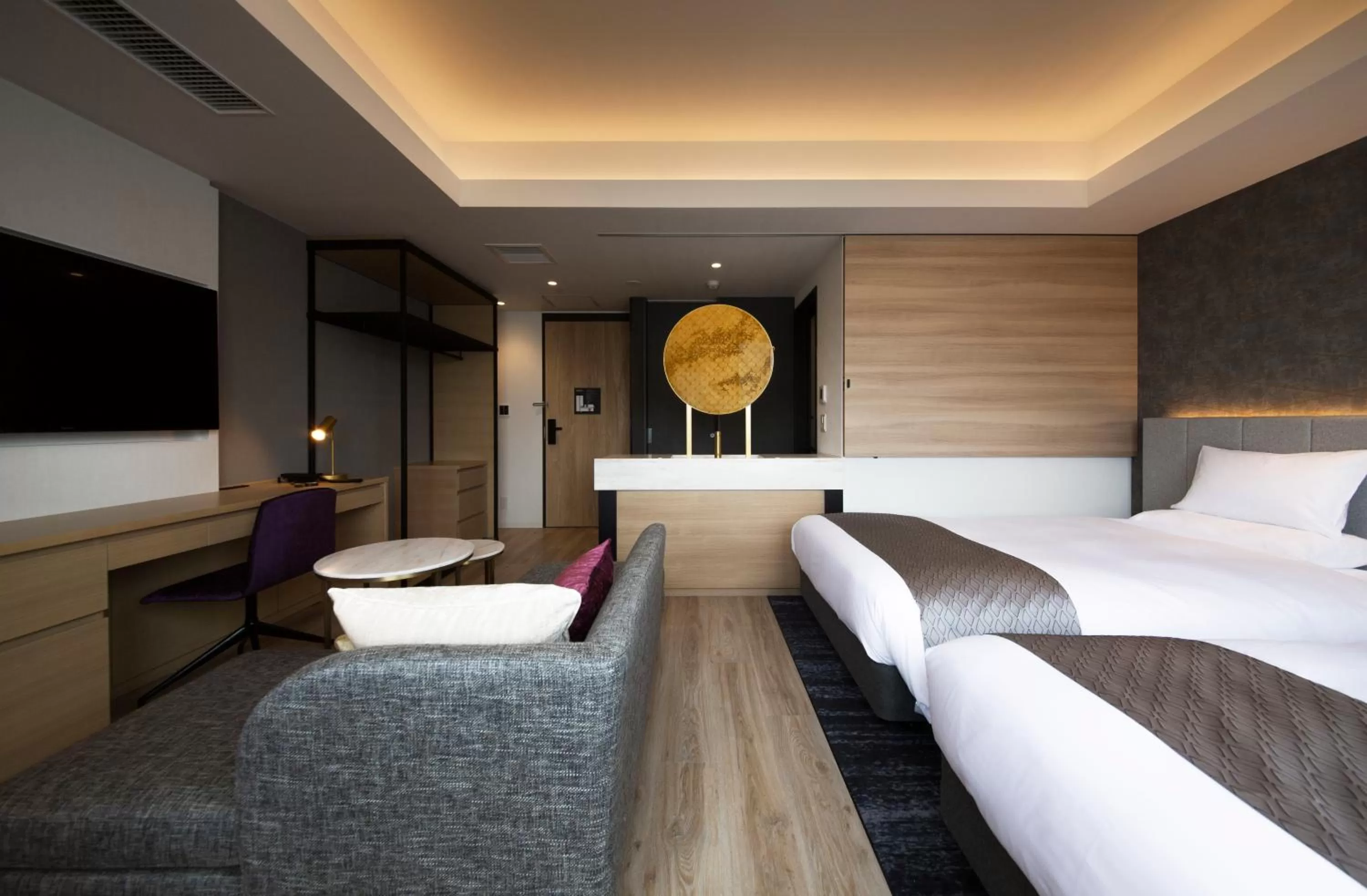 Photo of the whole room, Bed in Nikko Style Nagoya