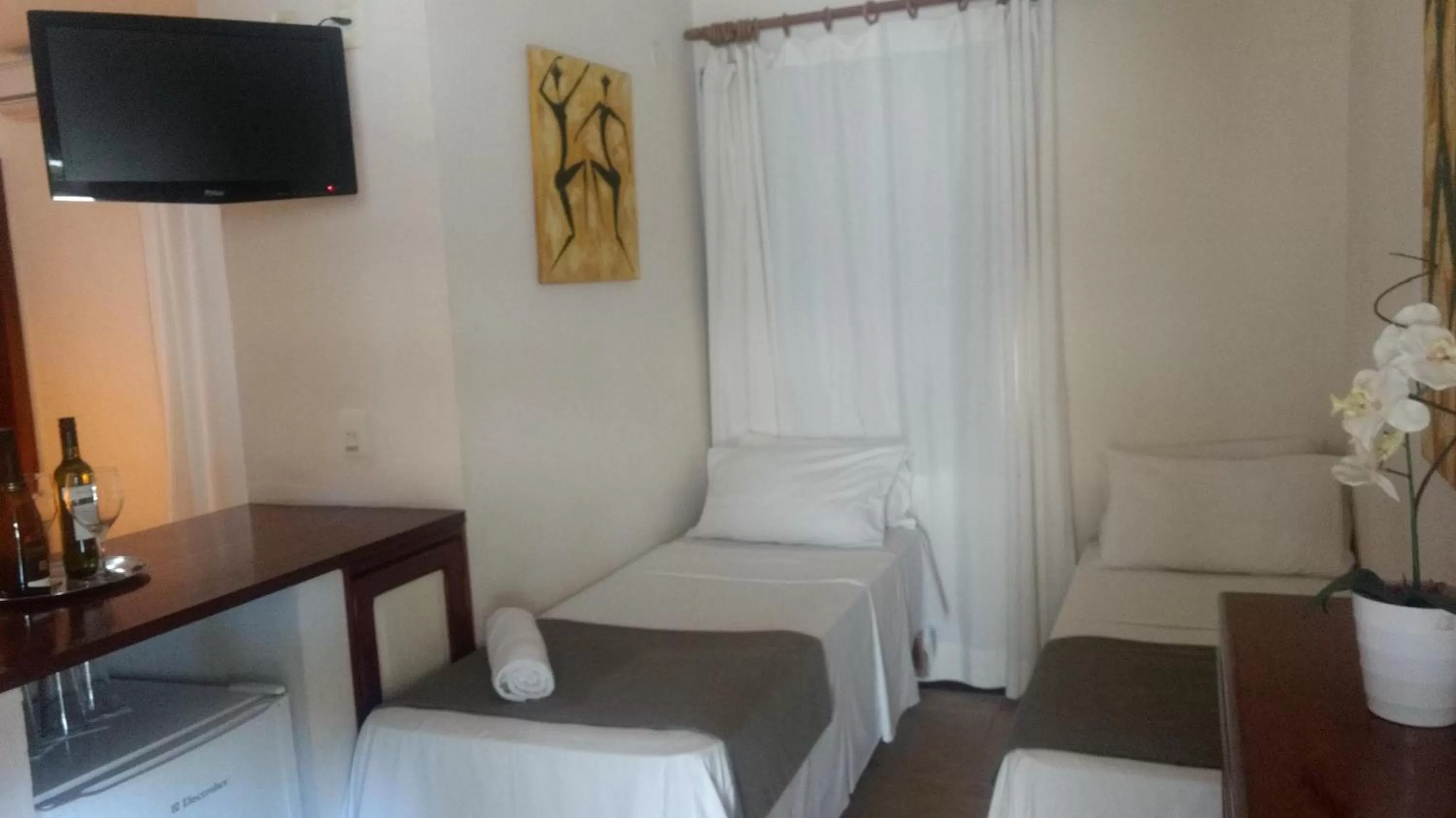 Bed in Hotel Pousada Salvador Paradise