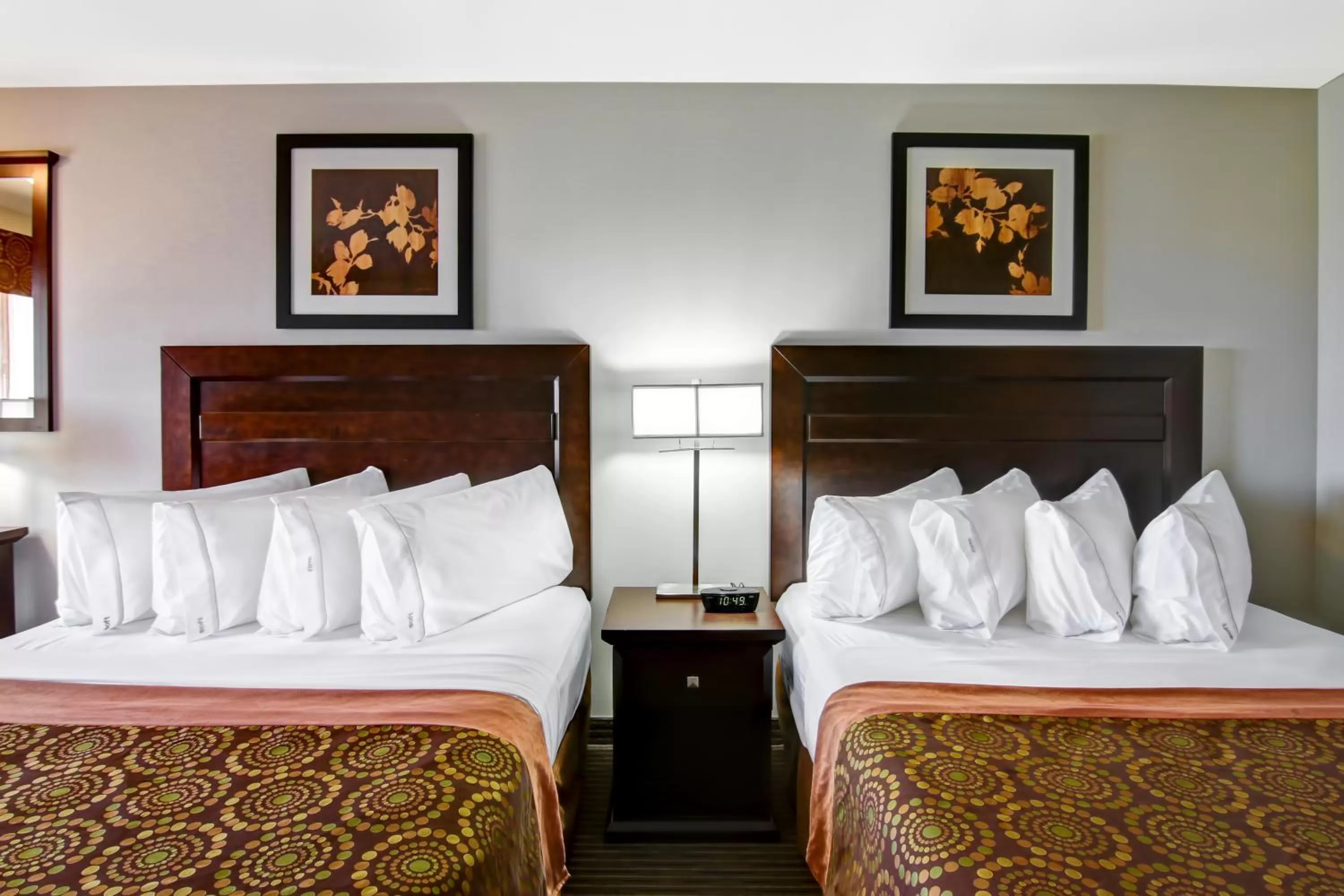 Bed in Canalta Hotel Moosomin